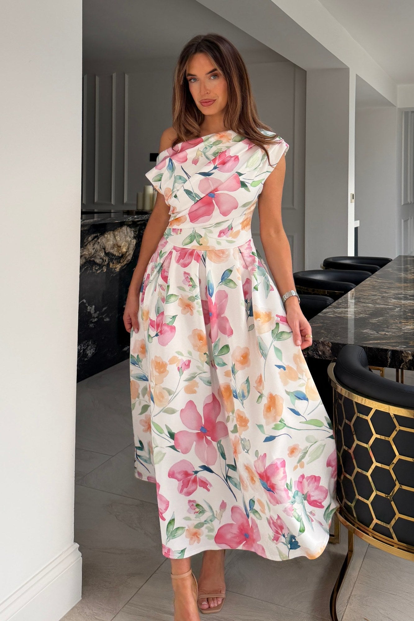 Betty Skater Dress Multi Floral