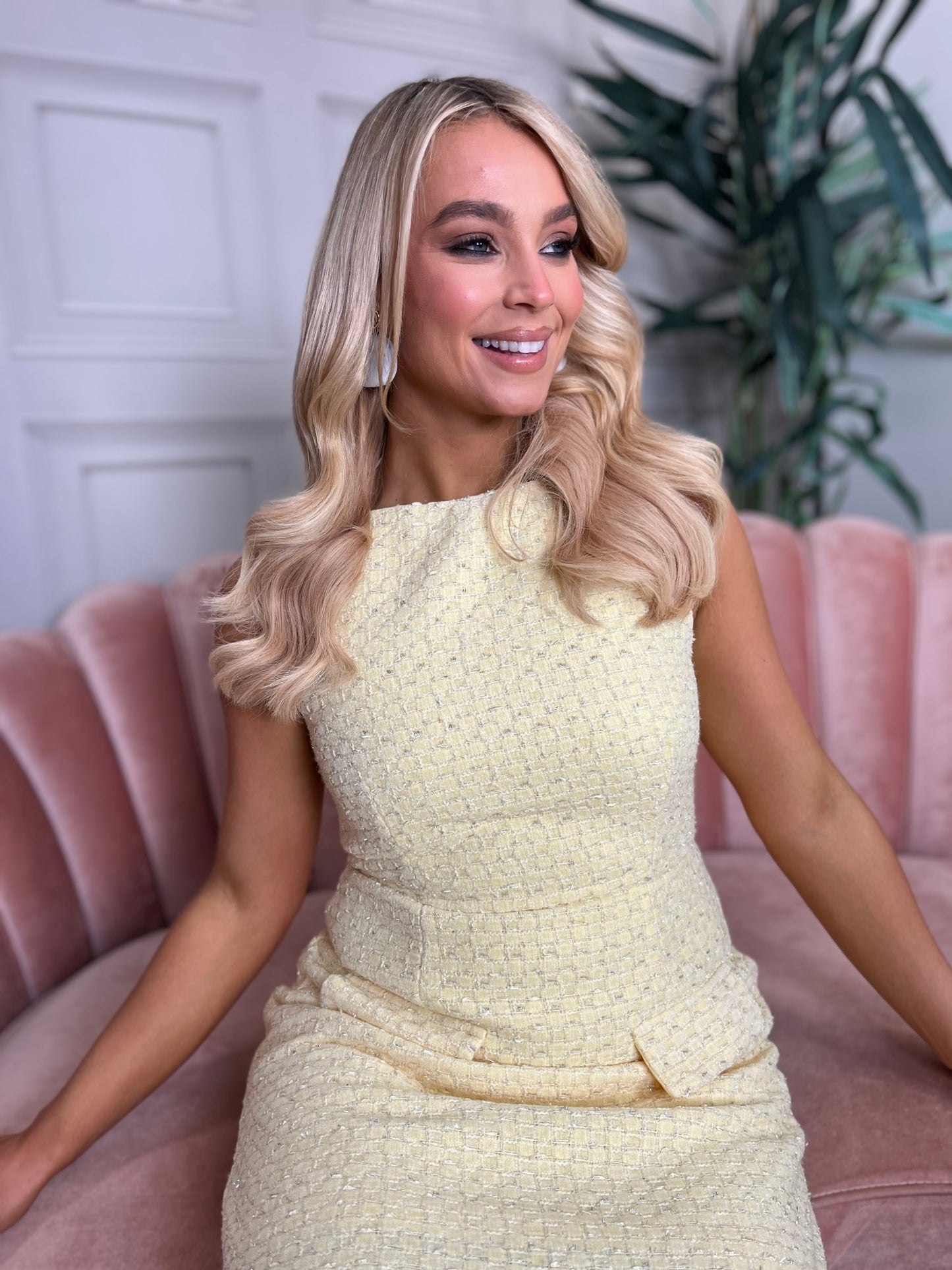 Athenia Tweed Mini Yellow - Image 4