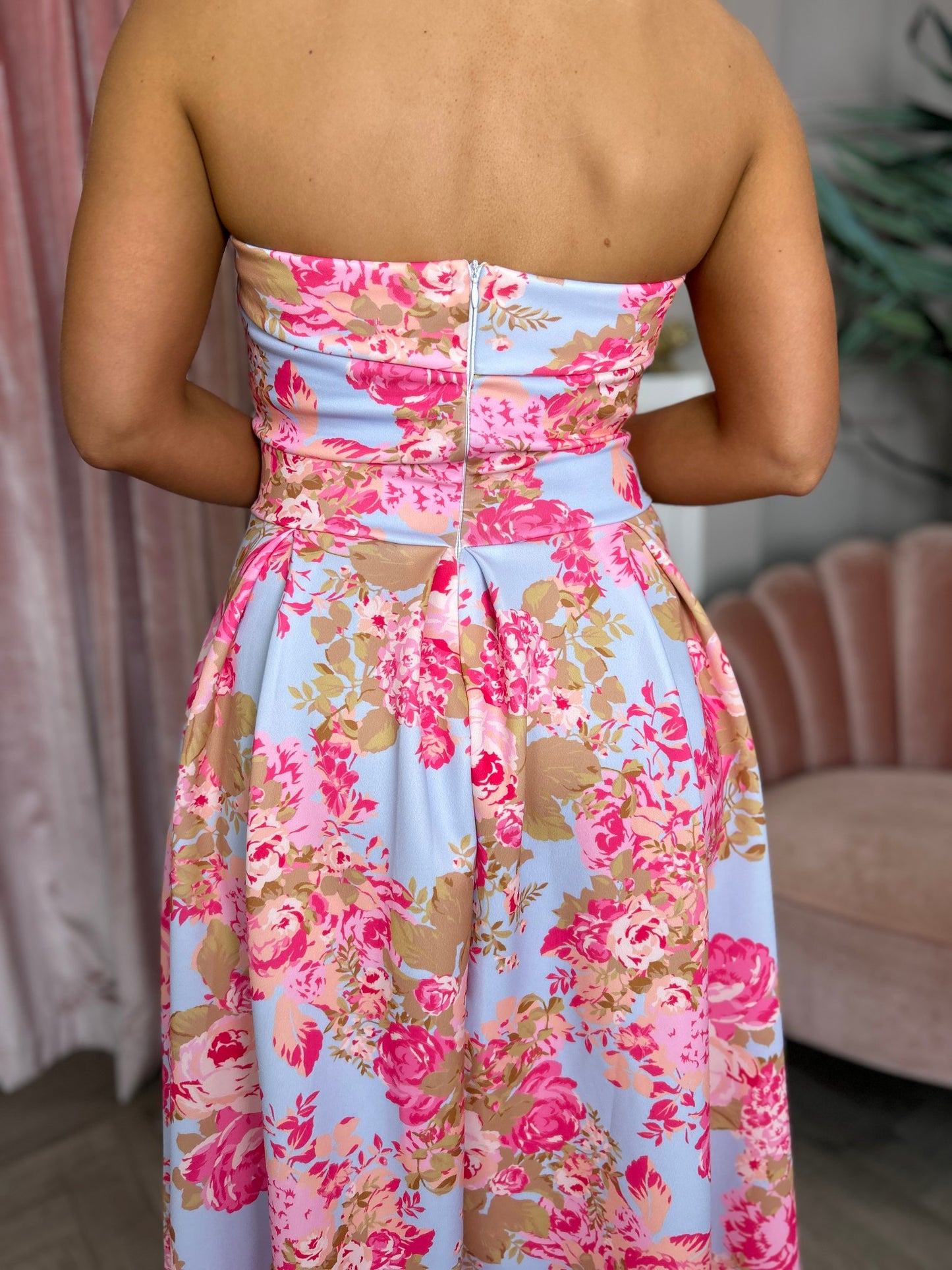 Danni Midi Dress Floral - Image 4