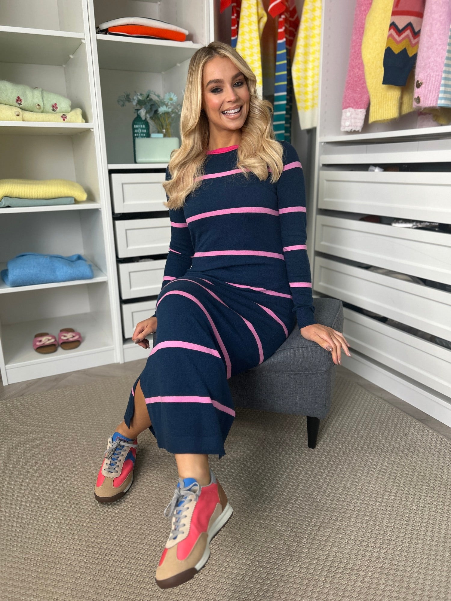 Liselle Knit Midi Dress