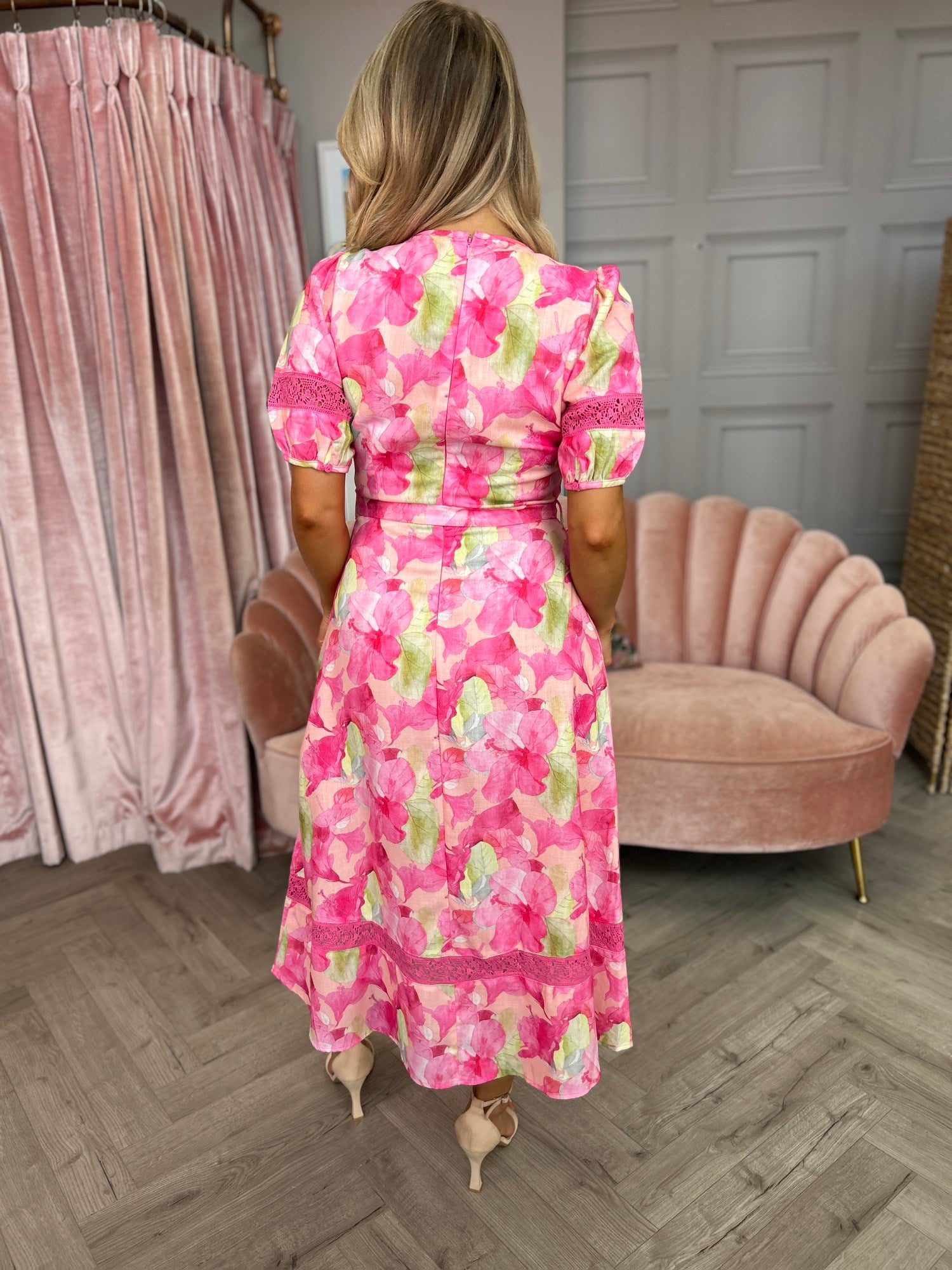 Eden Dress Pink - Image 6
