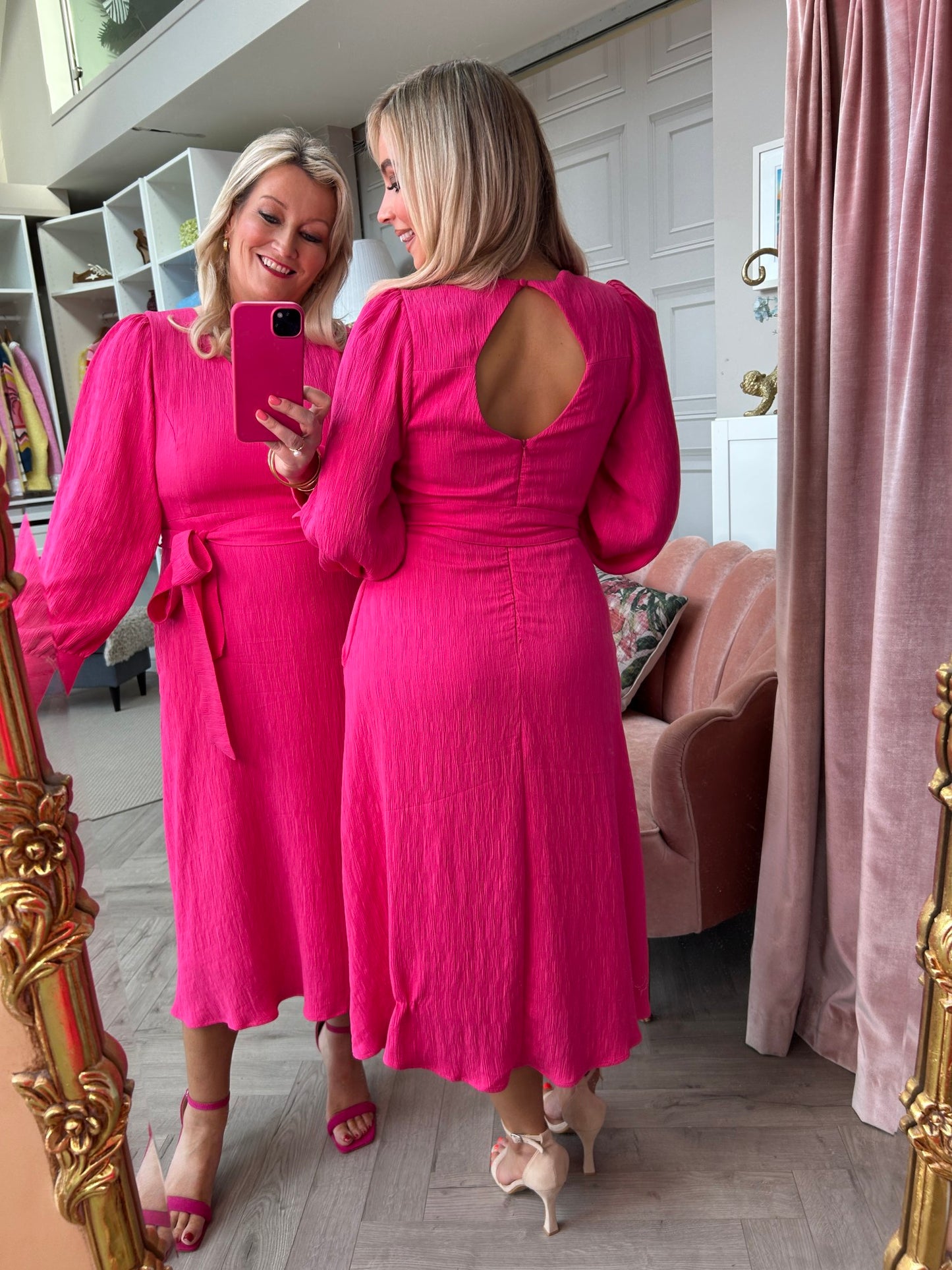 Bella Dress Magenta - Image 6