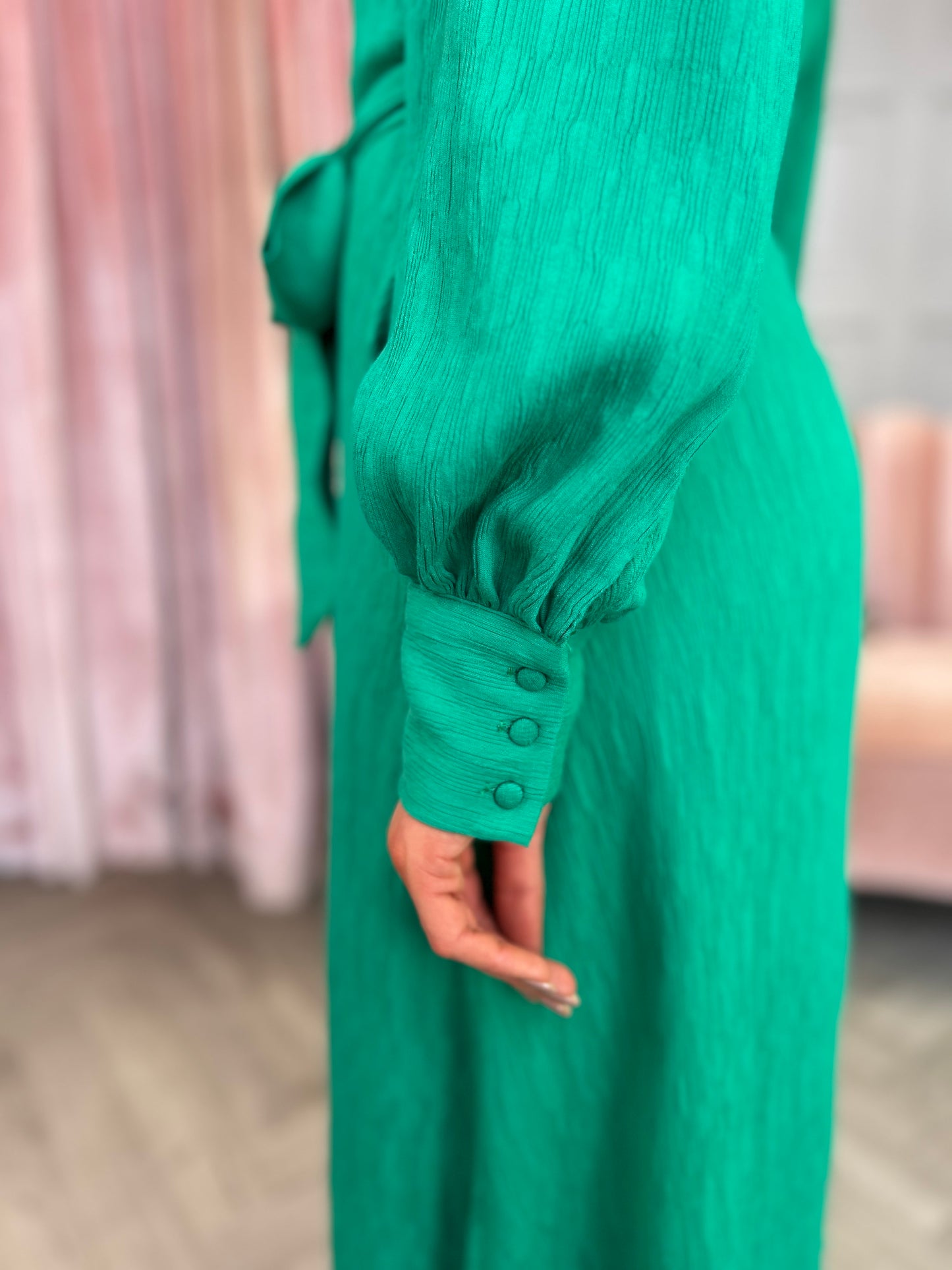 Bella Dress Green - Image 2