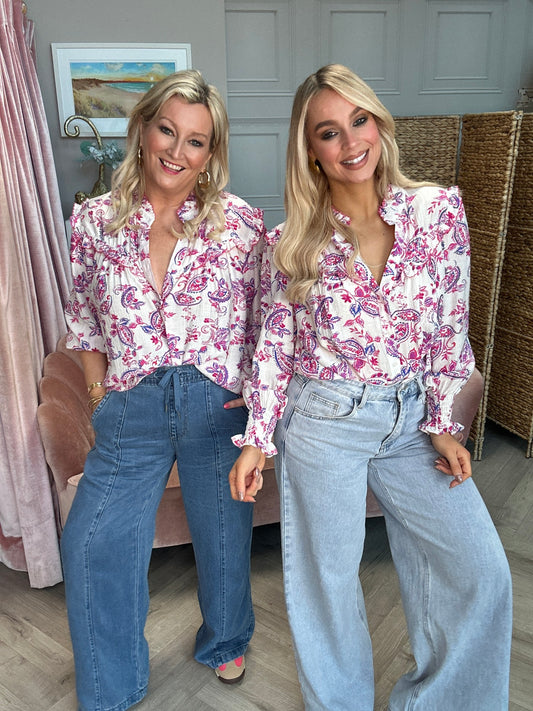 Aralyn Paisley Print blouse - Image unknown