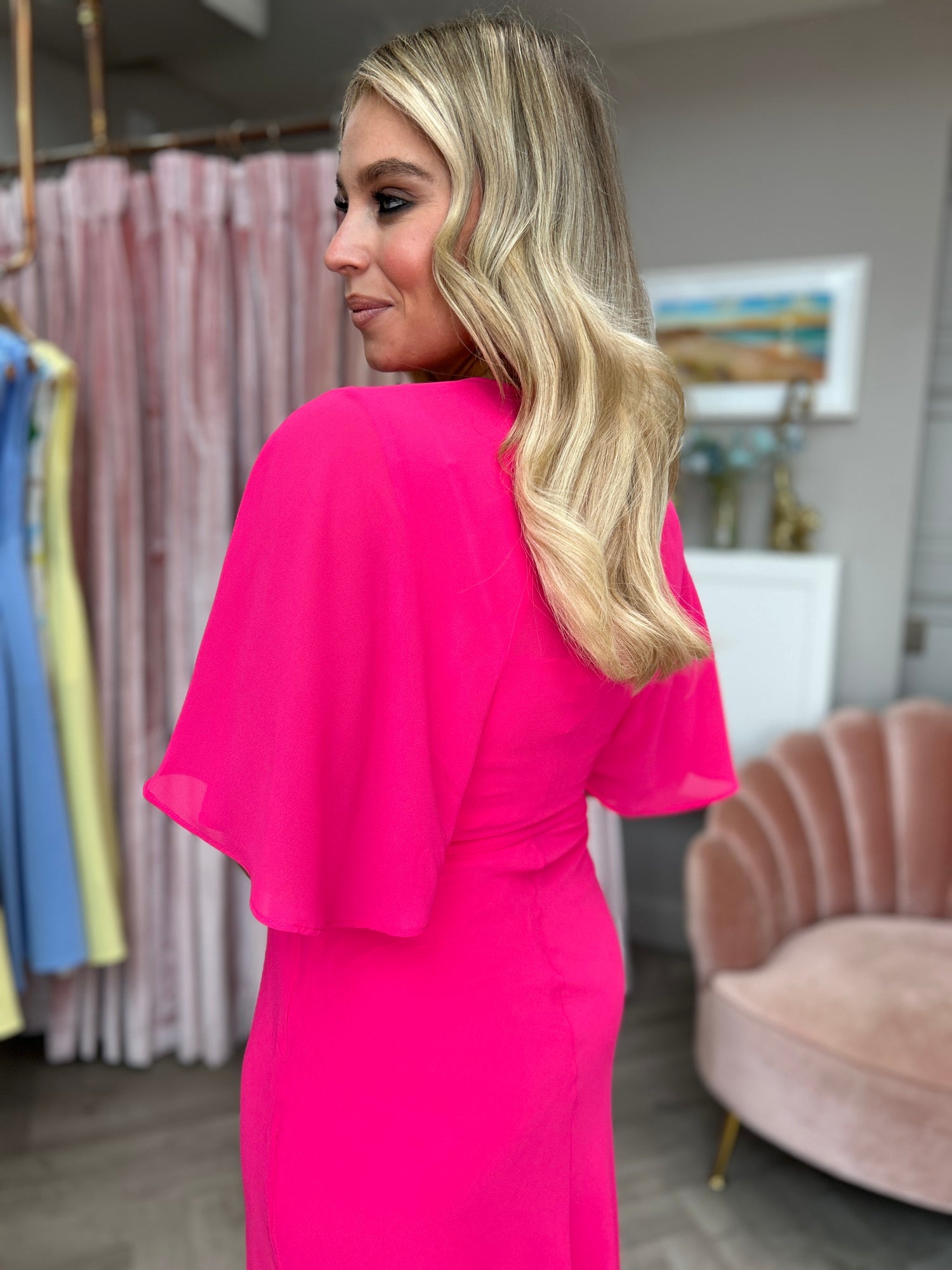 Ariel Dress Pink - Image 1