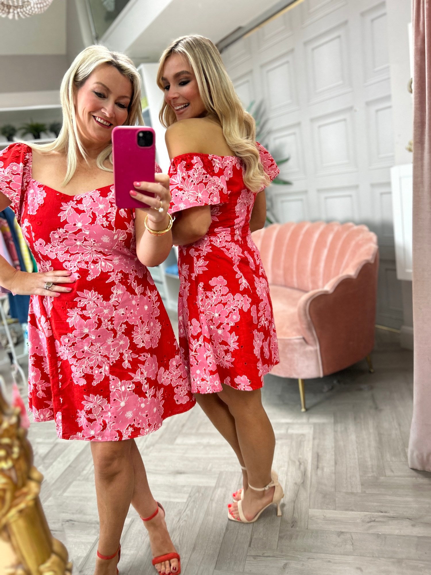 Alex Broiderie Mini Dress - Image unknown