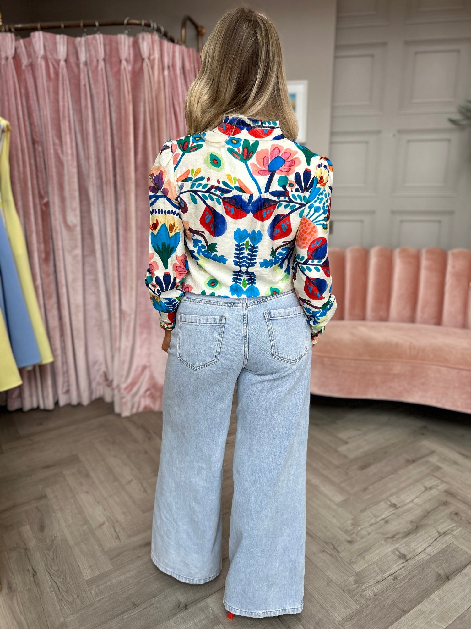 Zara Floral Top - Image 3