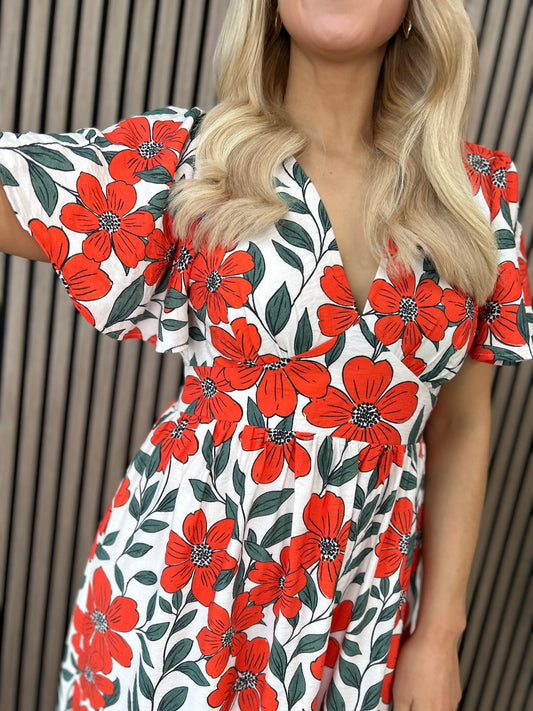 Lila Print Dress - Image 1