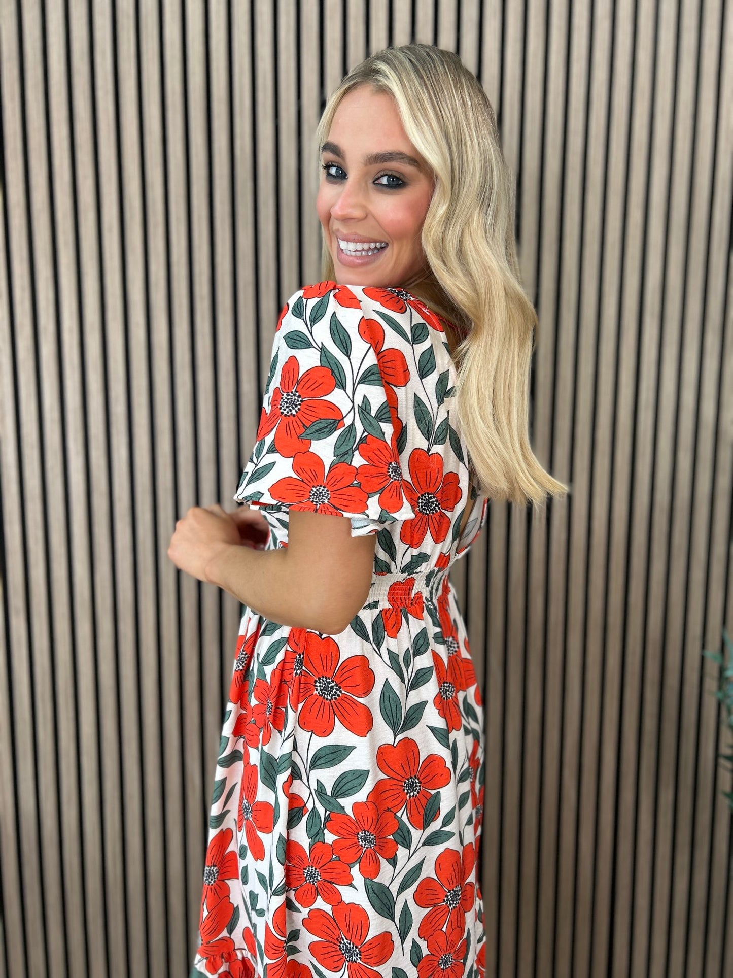 Lila Print Dress - Image 4