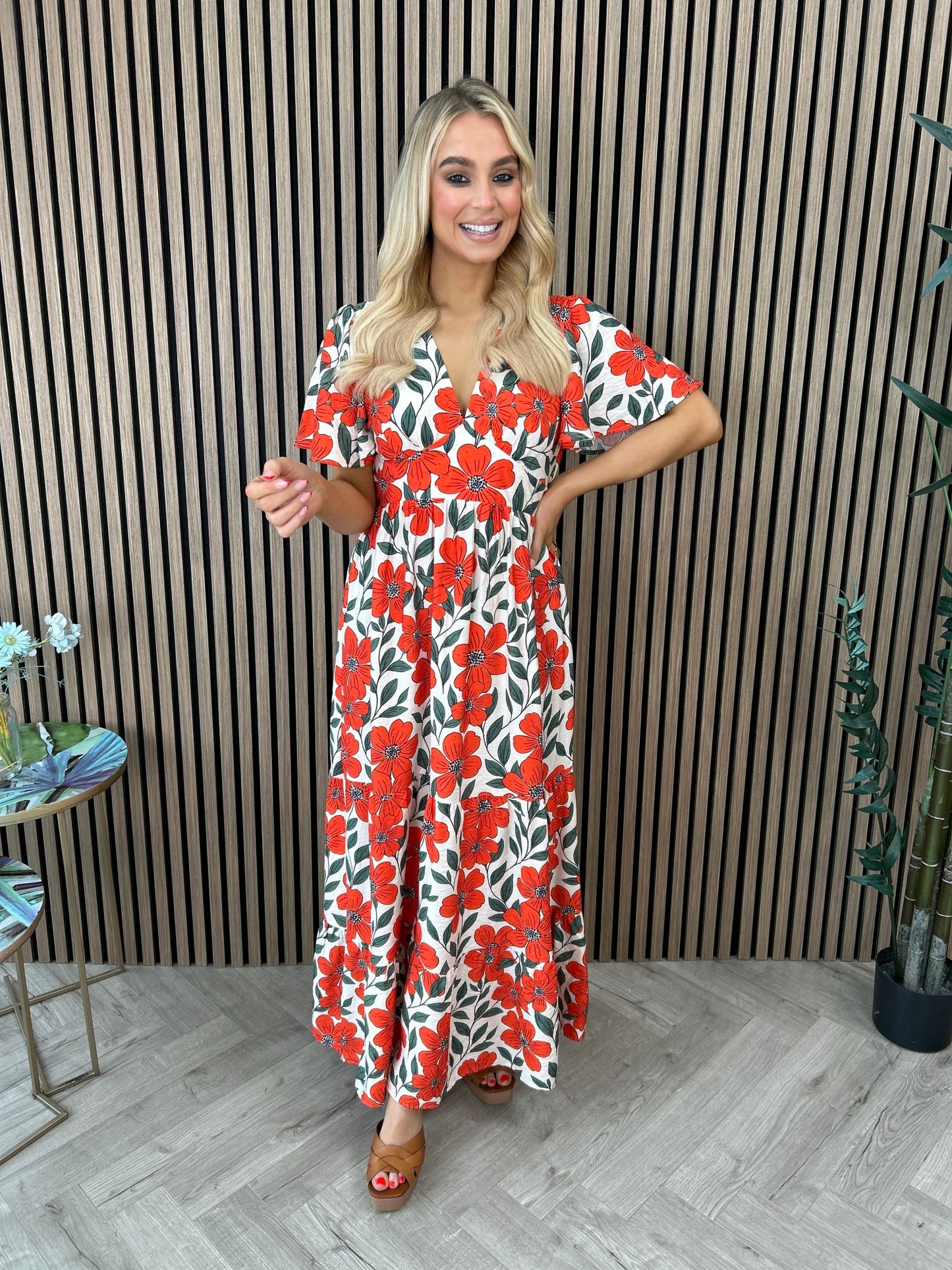 Lila Print Dress - Image unknown