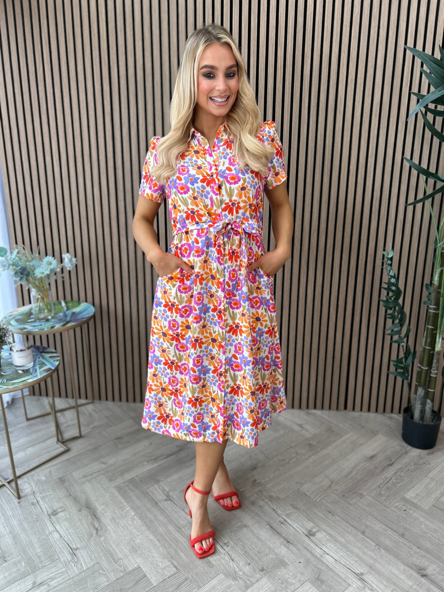 Meg Shirt Dress - Image unknown