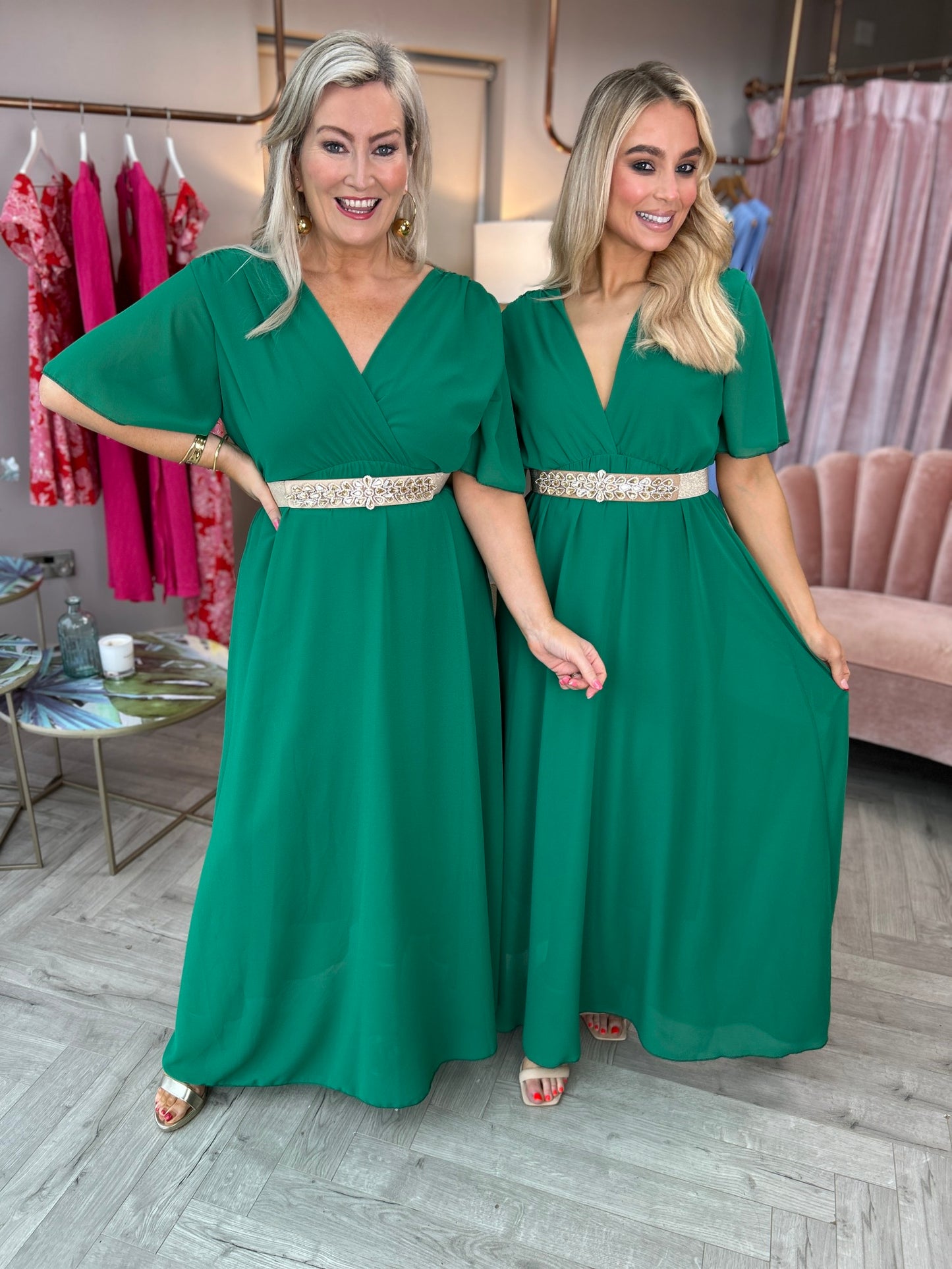 Nina Dress Green - Image unknown