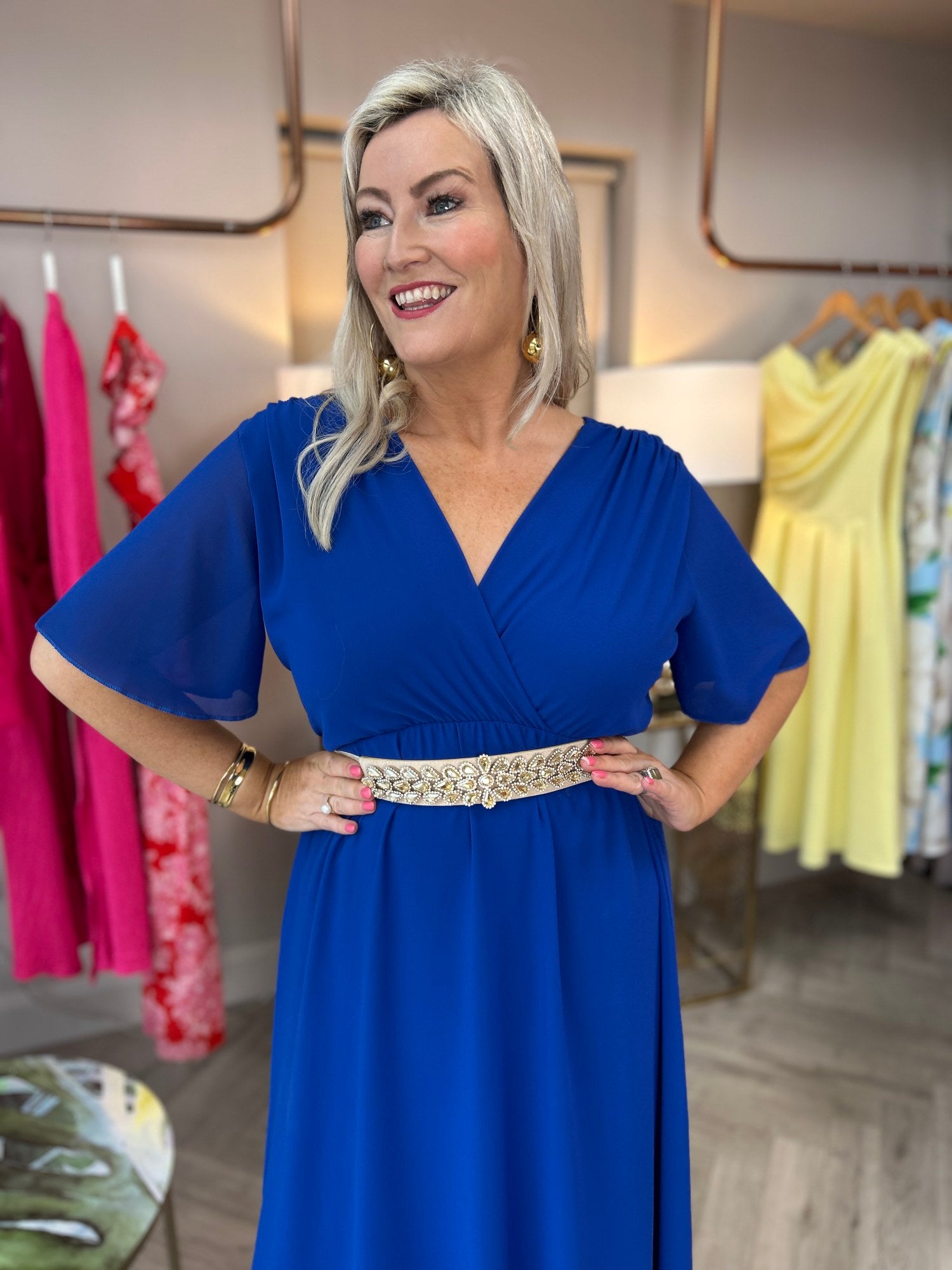 Nina Dress Cobalt - Image 1