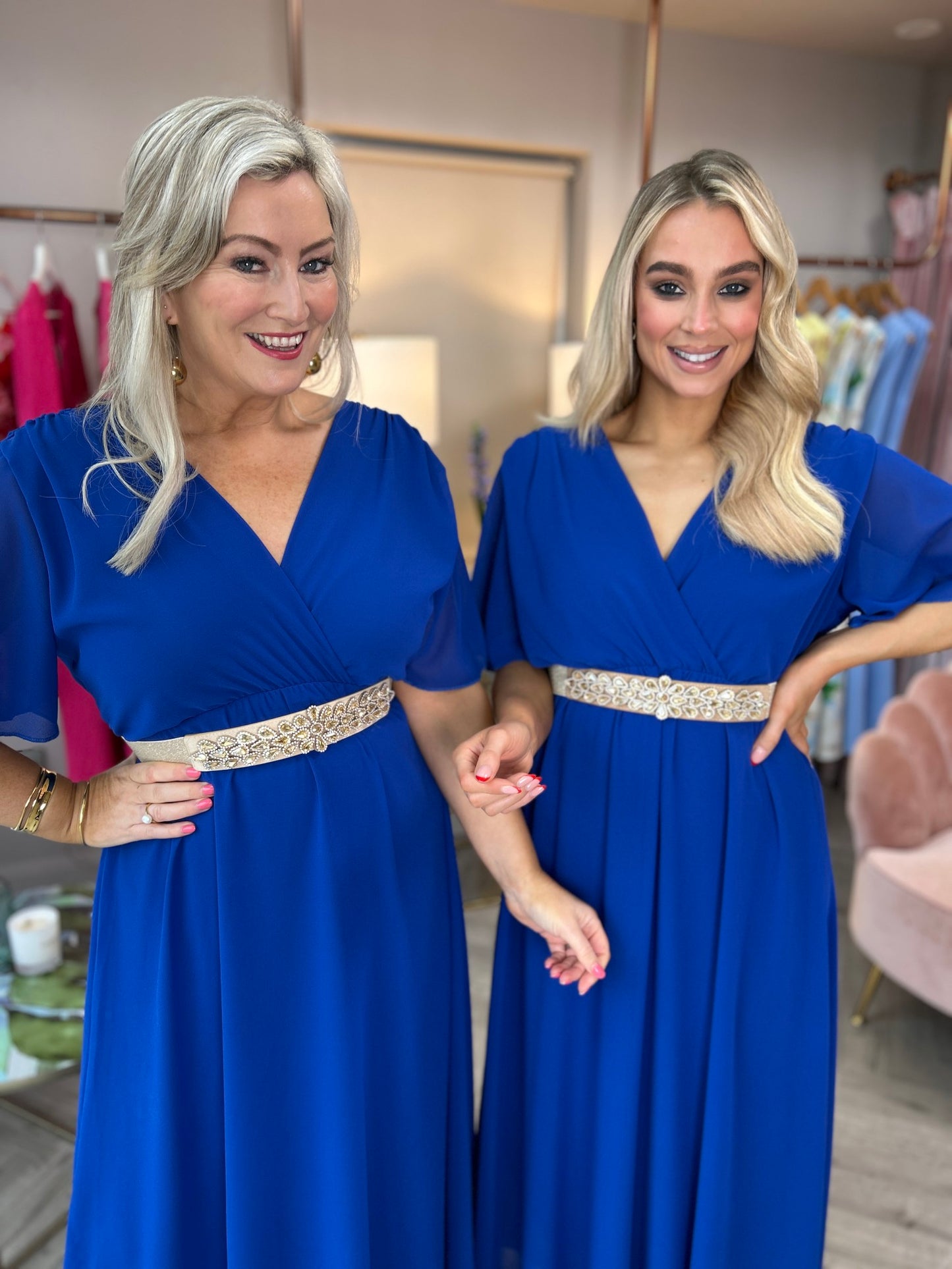 Nina Dress Cobalt - Image 4