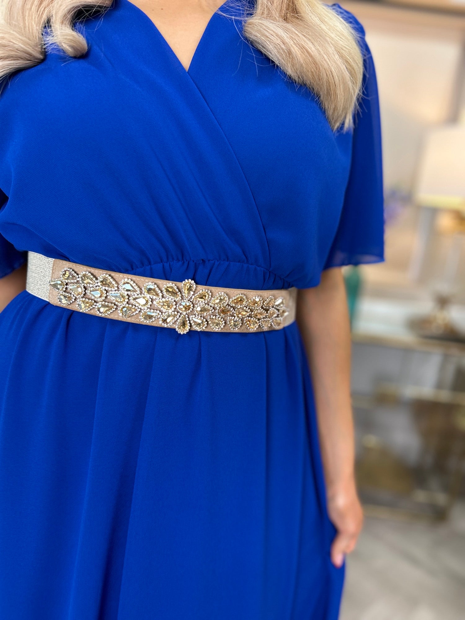 Nina Dress Cobalt - Image 6