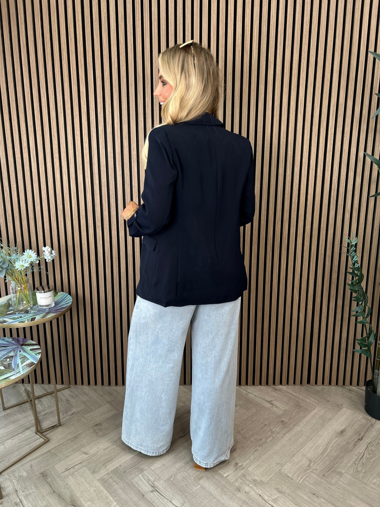 Harper Blazer Navy - Image 5