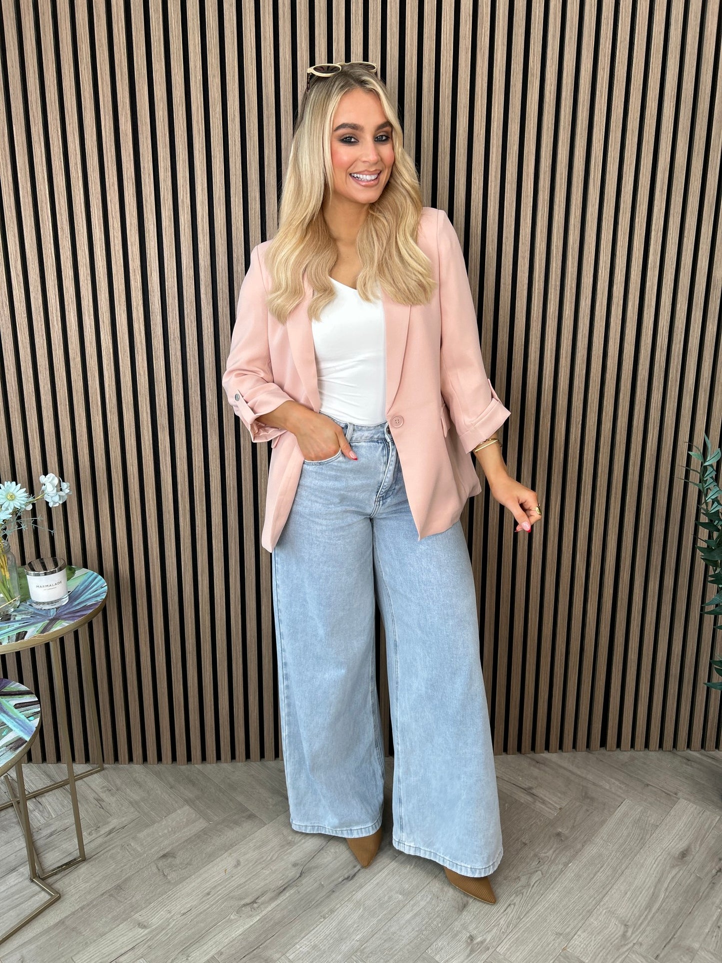 Harper Blazer Rose - Image 2