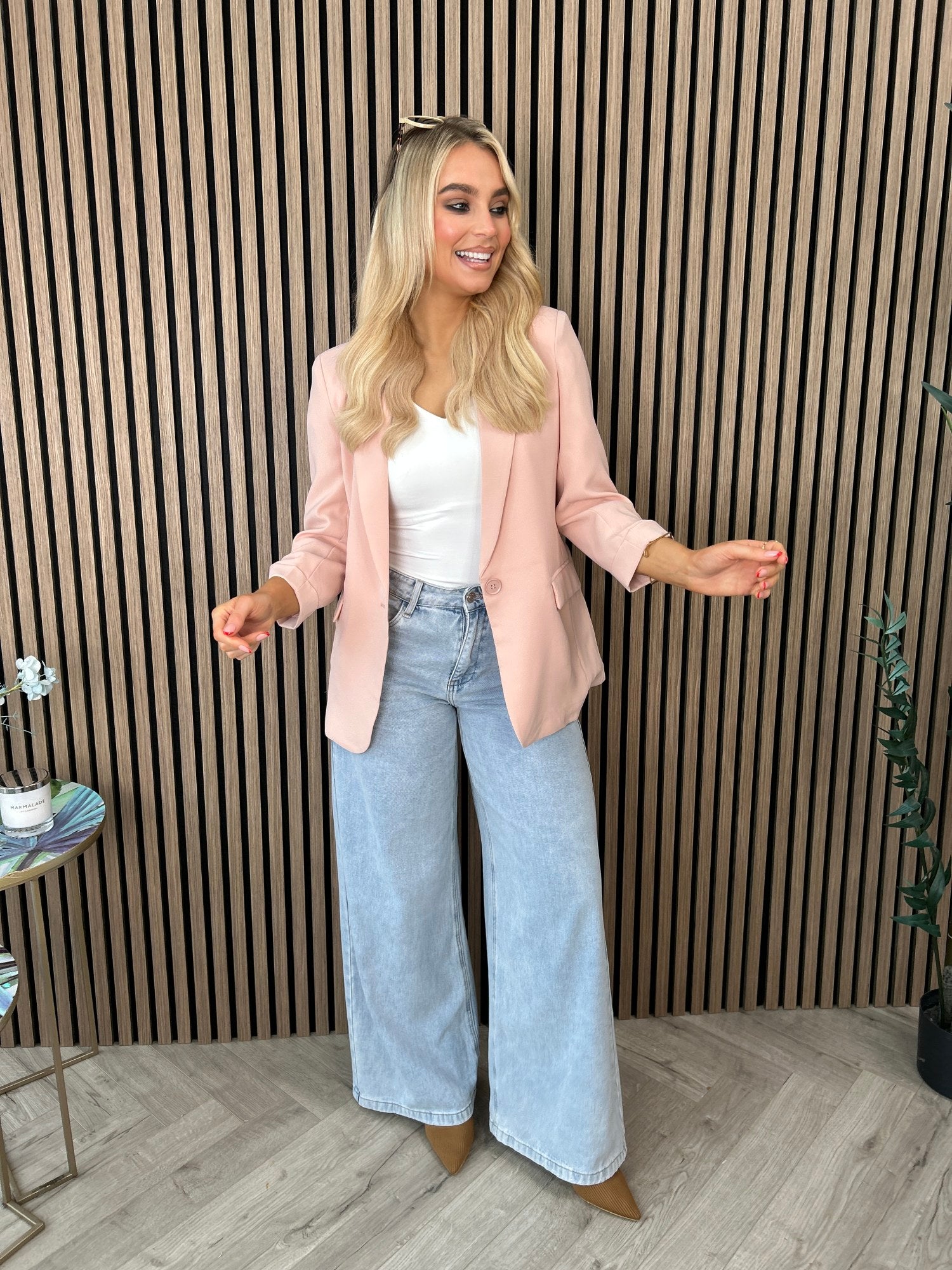 Harper Blazer Rose - Image 5