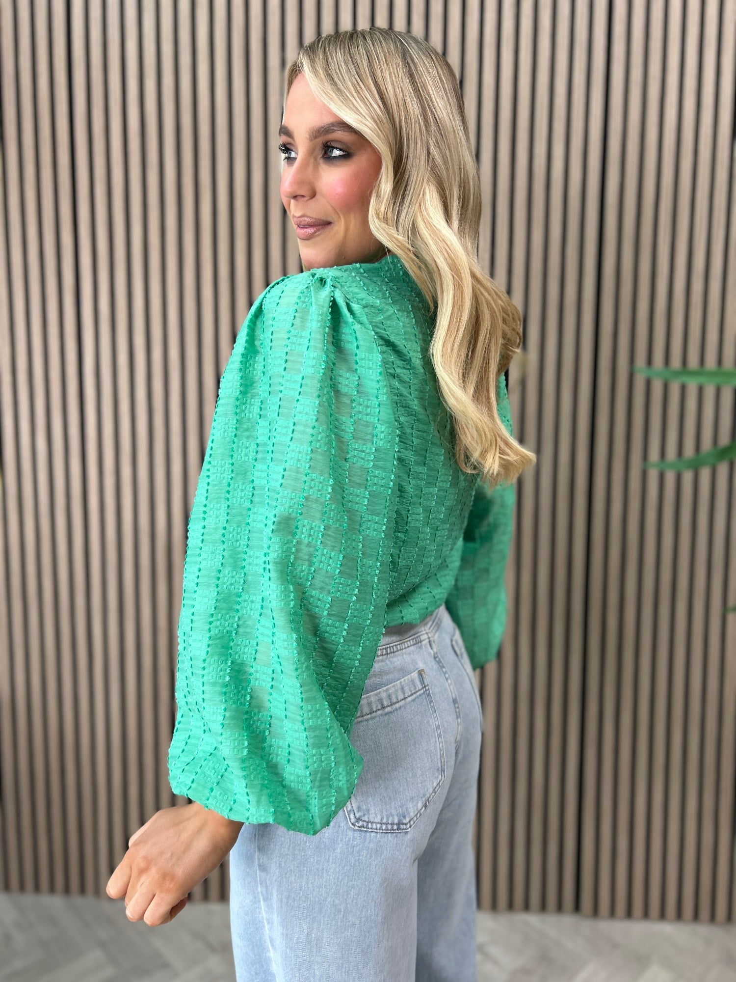 Zuri Blouse Green - Image 5