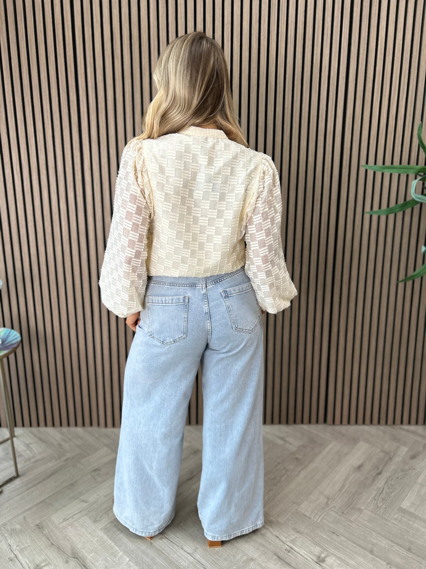 Zuri Blouse Cream - Image 9