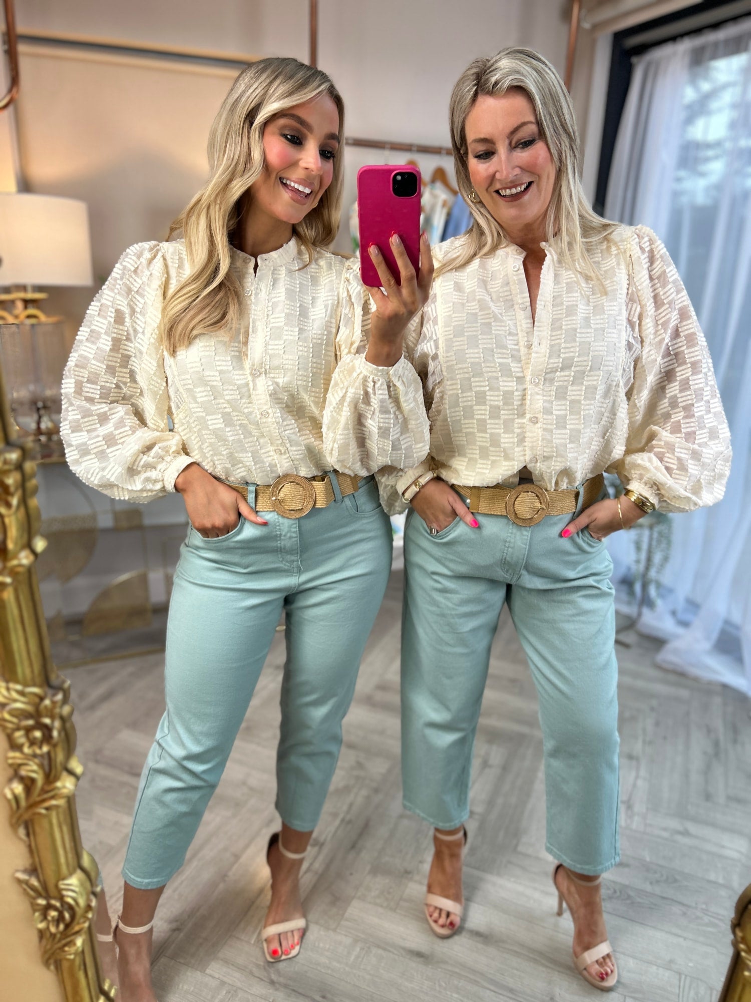 Zuri Blouse Cream - Image 12