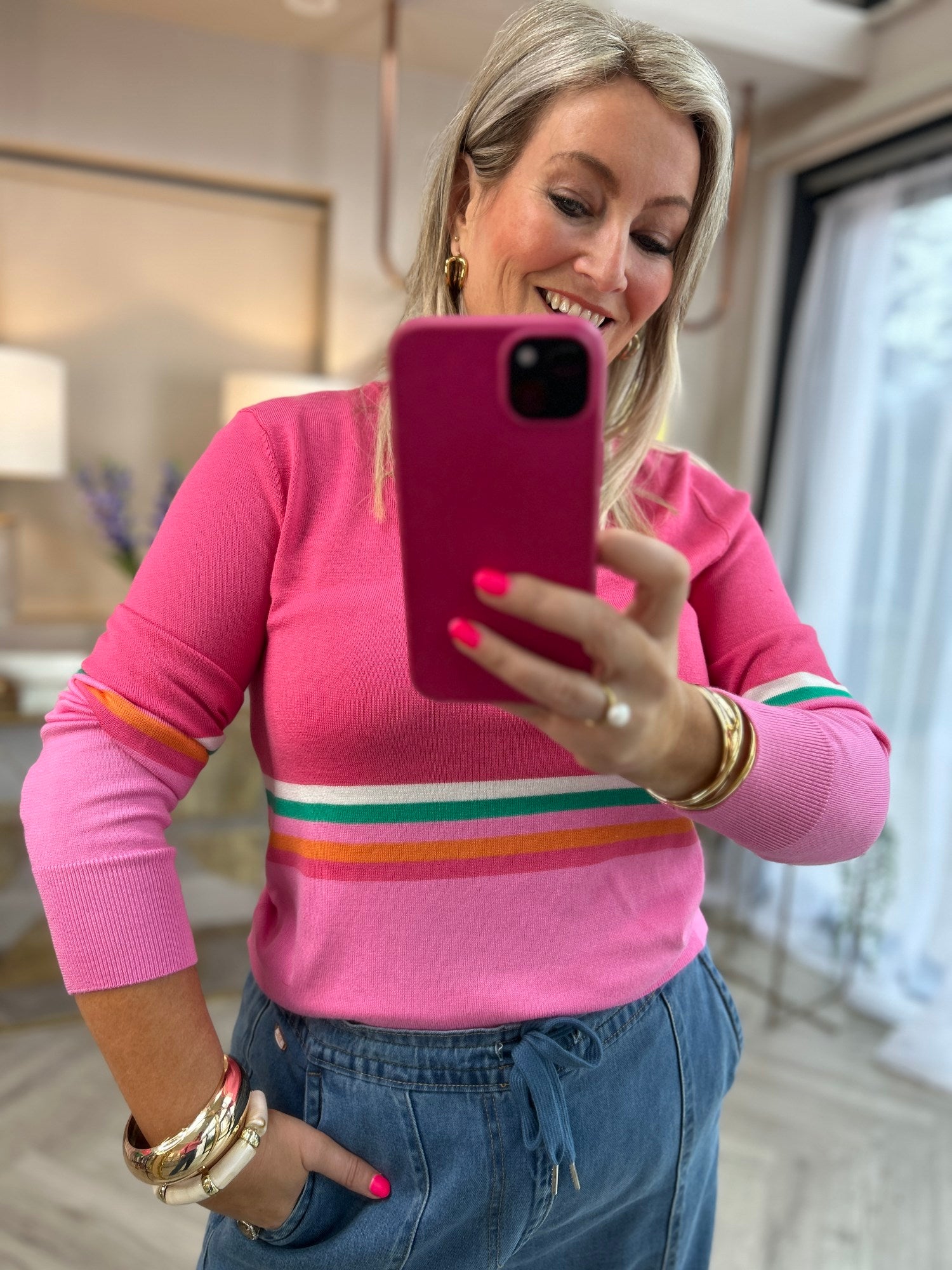 Suzy Jumper Pink - Image 3