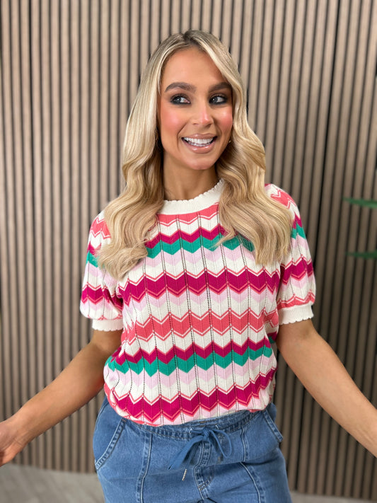 Mavis Jumper Pink - Image unknown