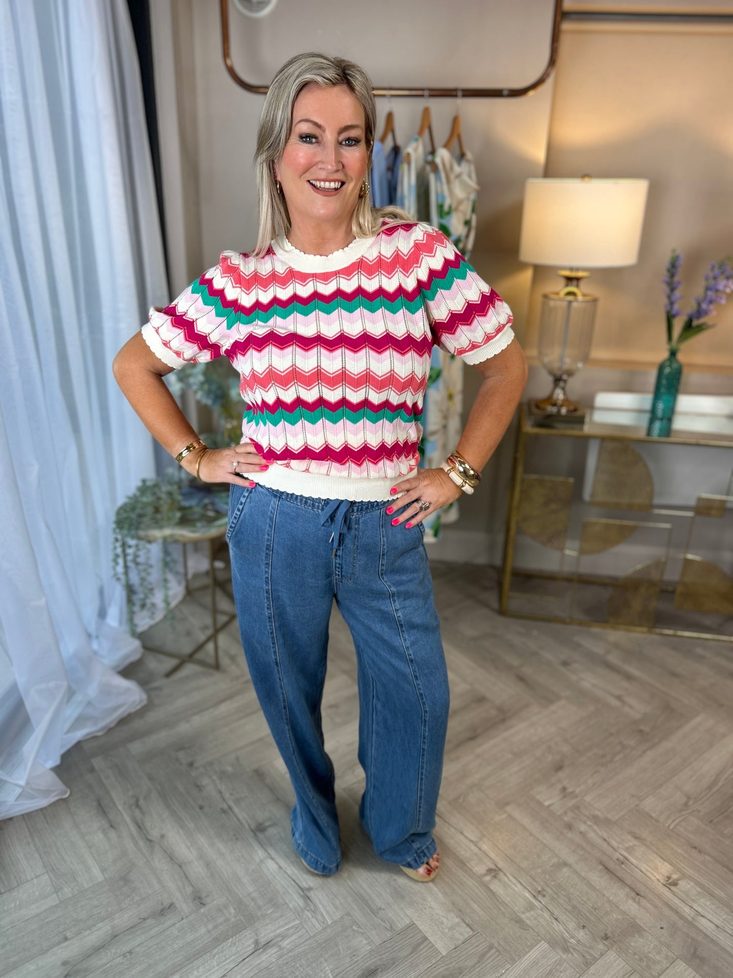 Mavis Jumper Pink - Image 8