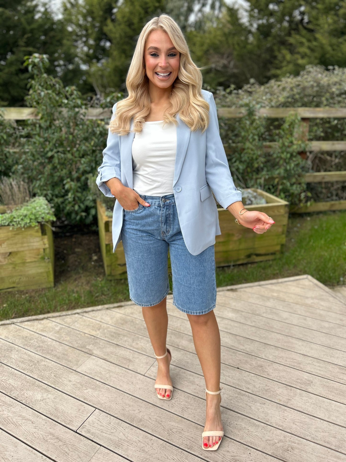 Kavi bermuda denim shorts - Image unknown