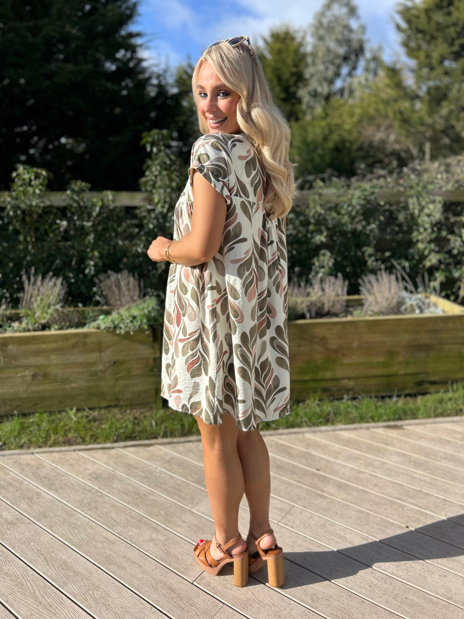 Riley Green Romper Dress - Image 4