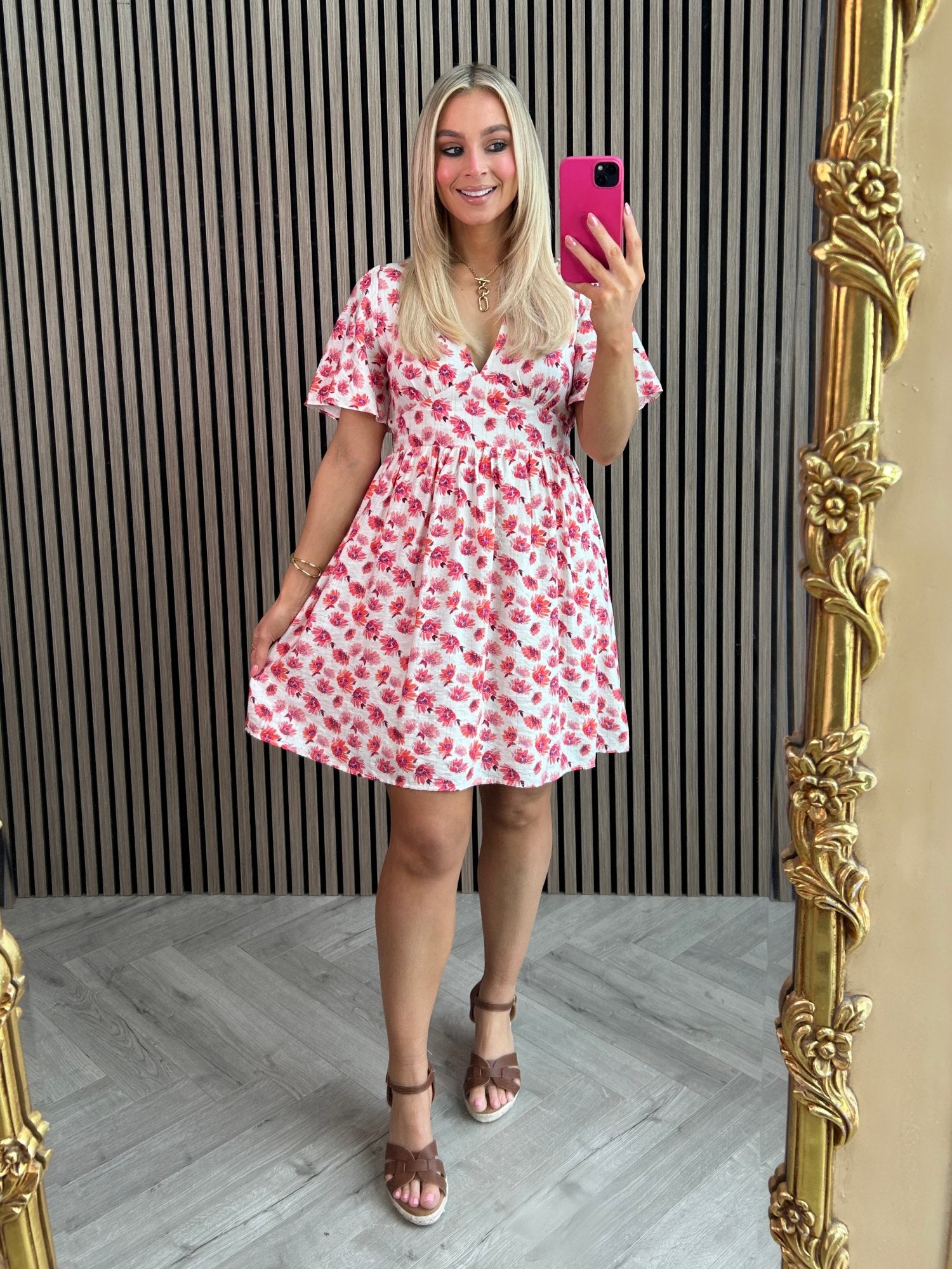 Florence Floral Dress - Image 9