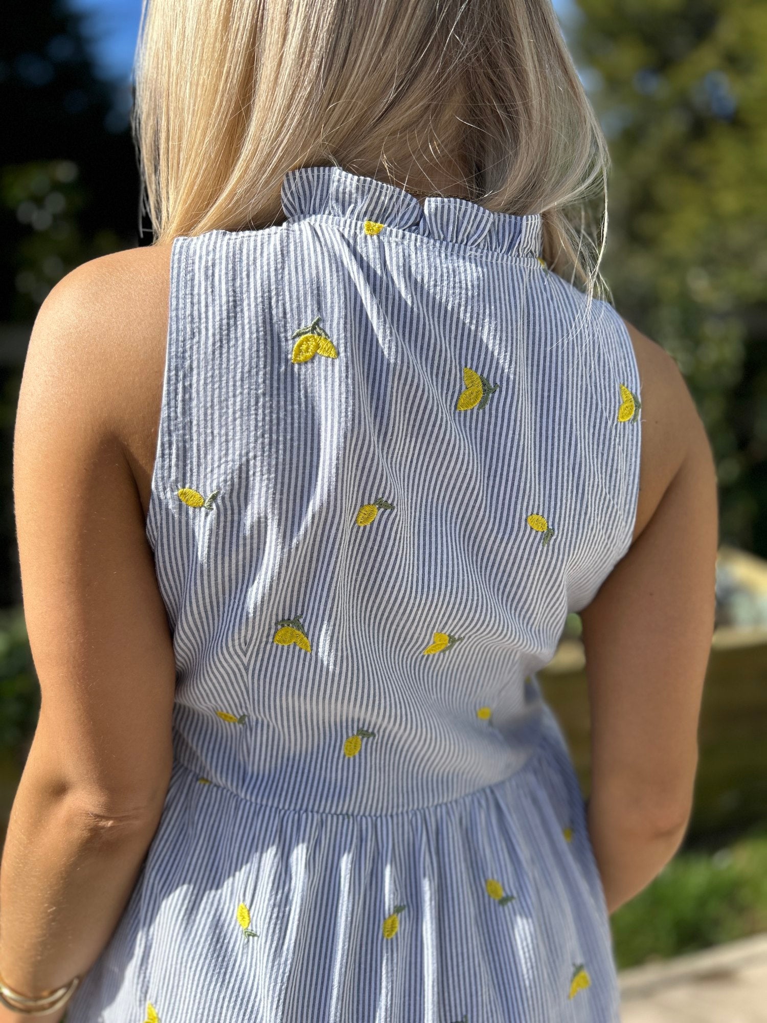 Bronte Blue Dress - Image 2