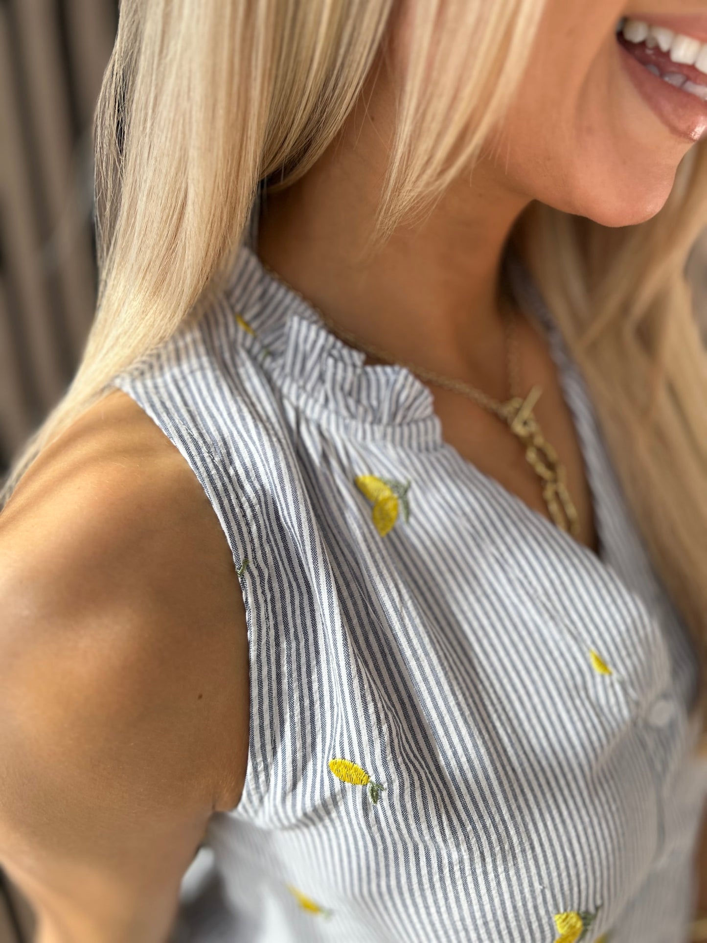 Bronte Blue Dress - Image 4