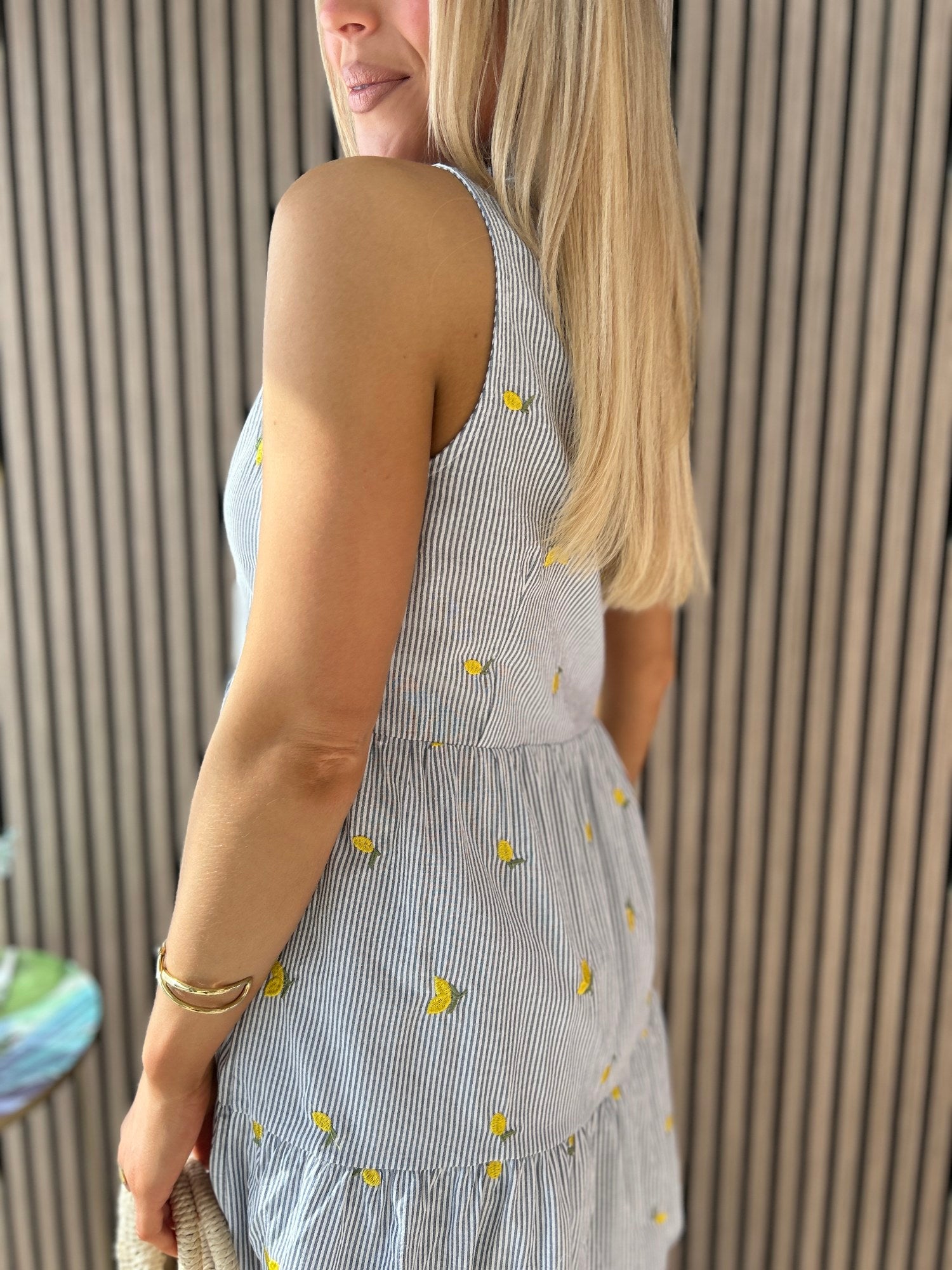 Bronte Blue Dress - Image 6