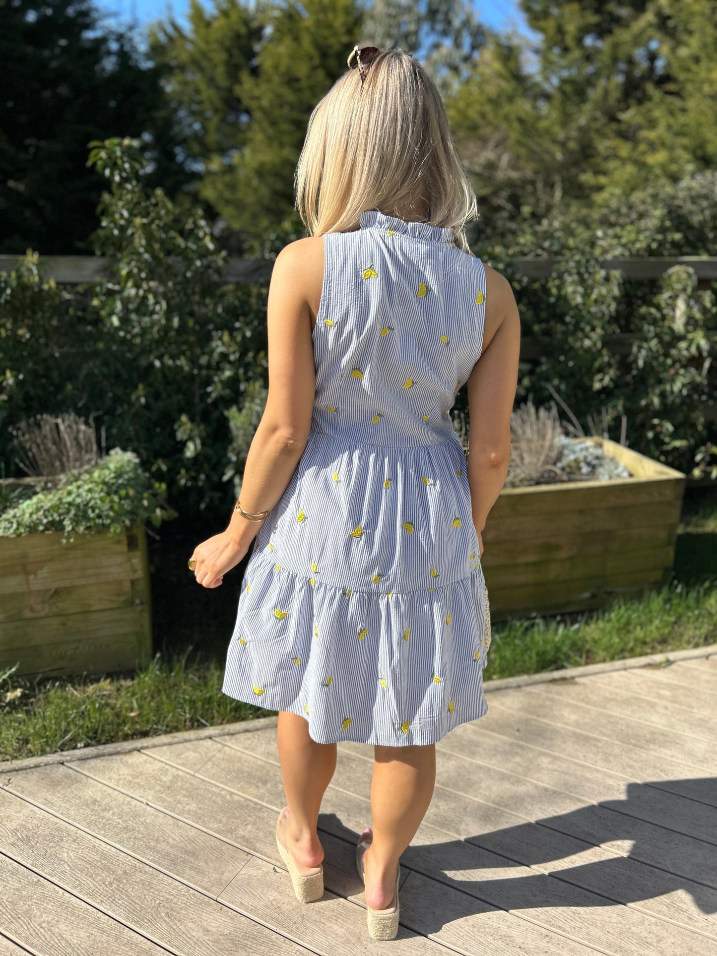 Bronte Blue Dress - Image 9