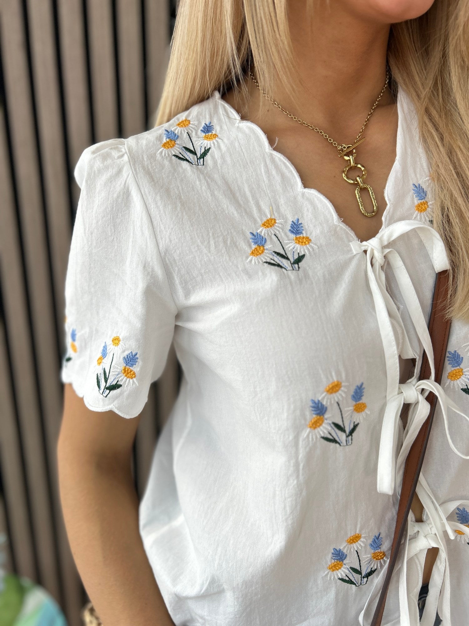 Esme Tie Shirt - Image 2