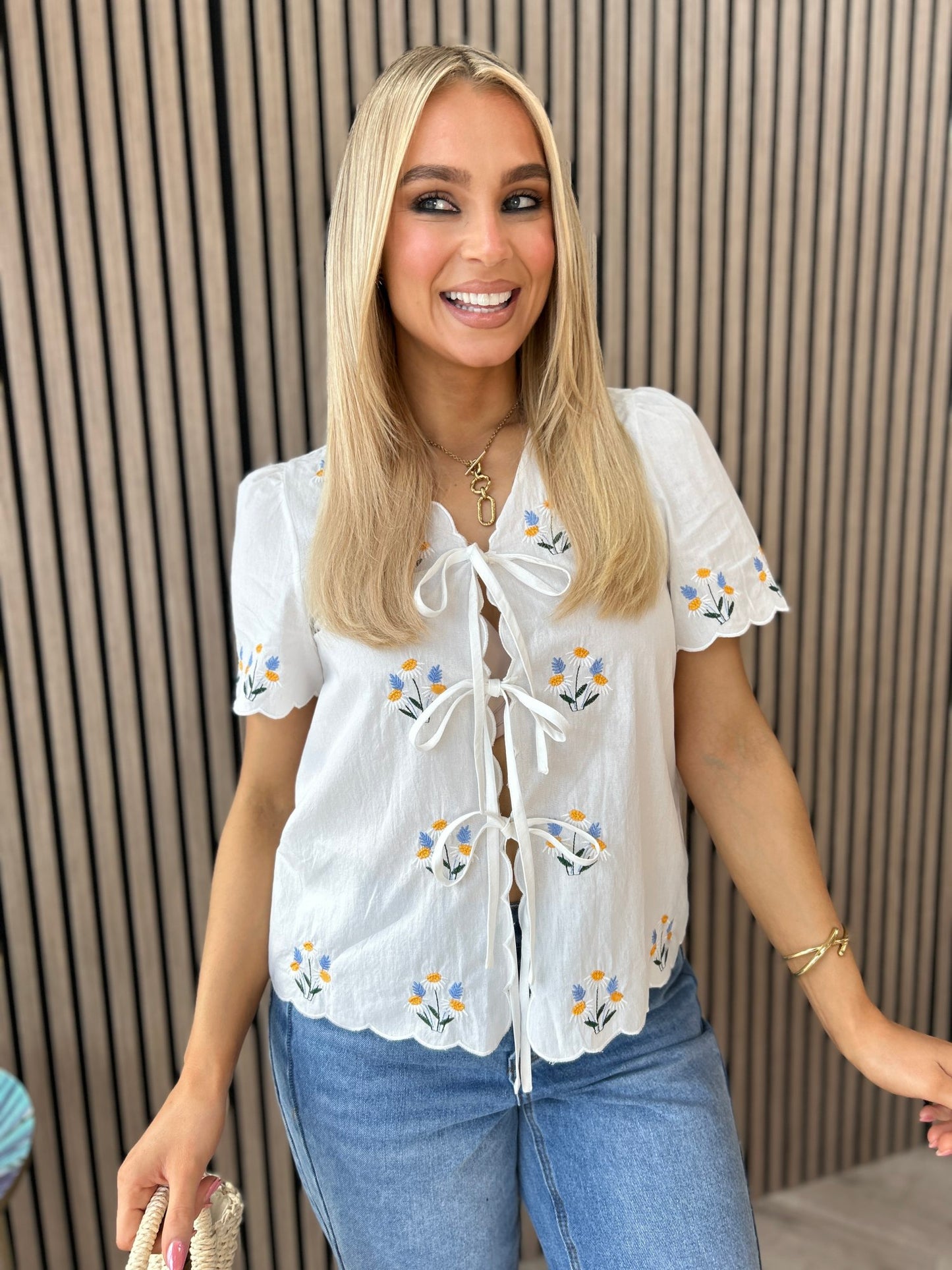 Esme Tie Shirt - Image 3