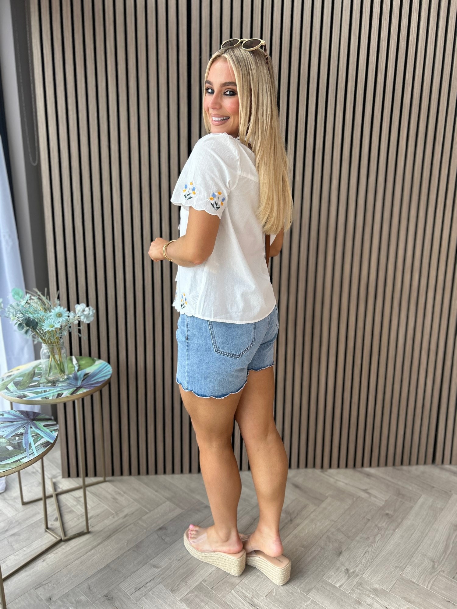 Esme Tie Shirt - Image 8