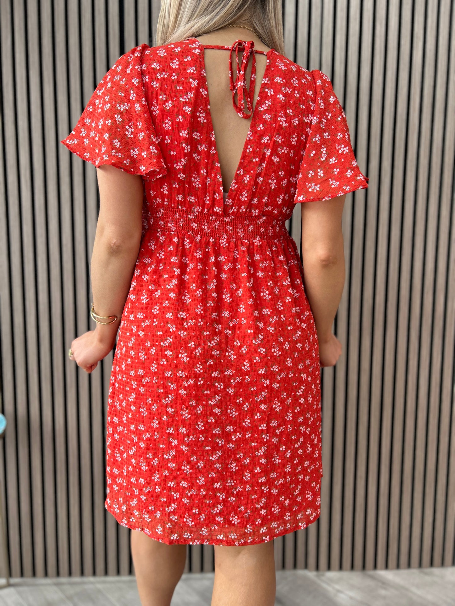Leah Red Dress