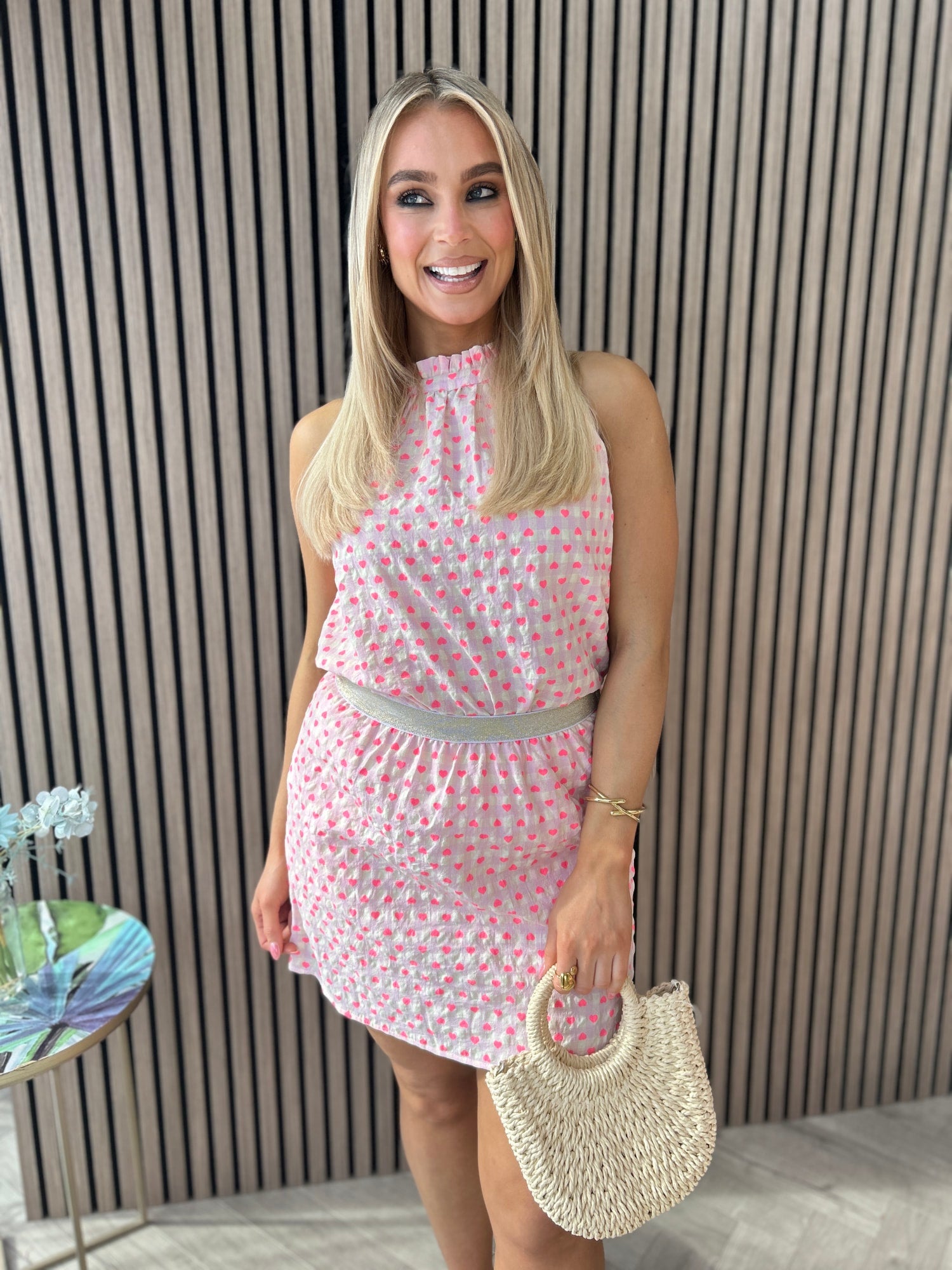 Juliet Heart Print Skirt - Image 7