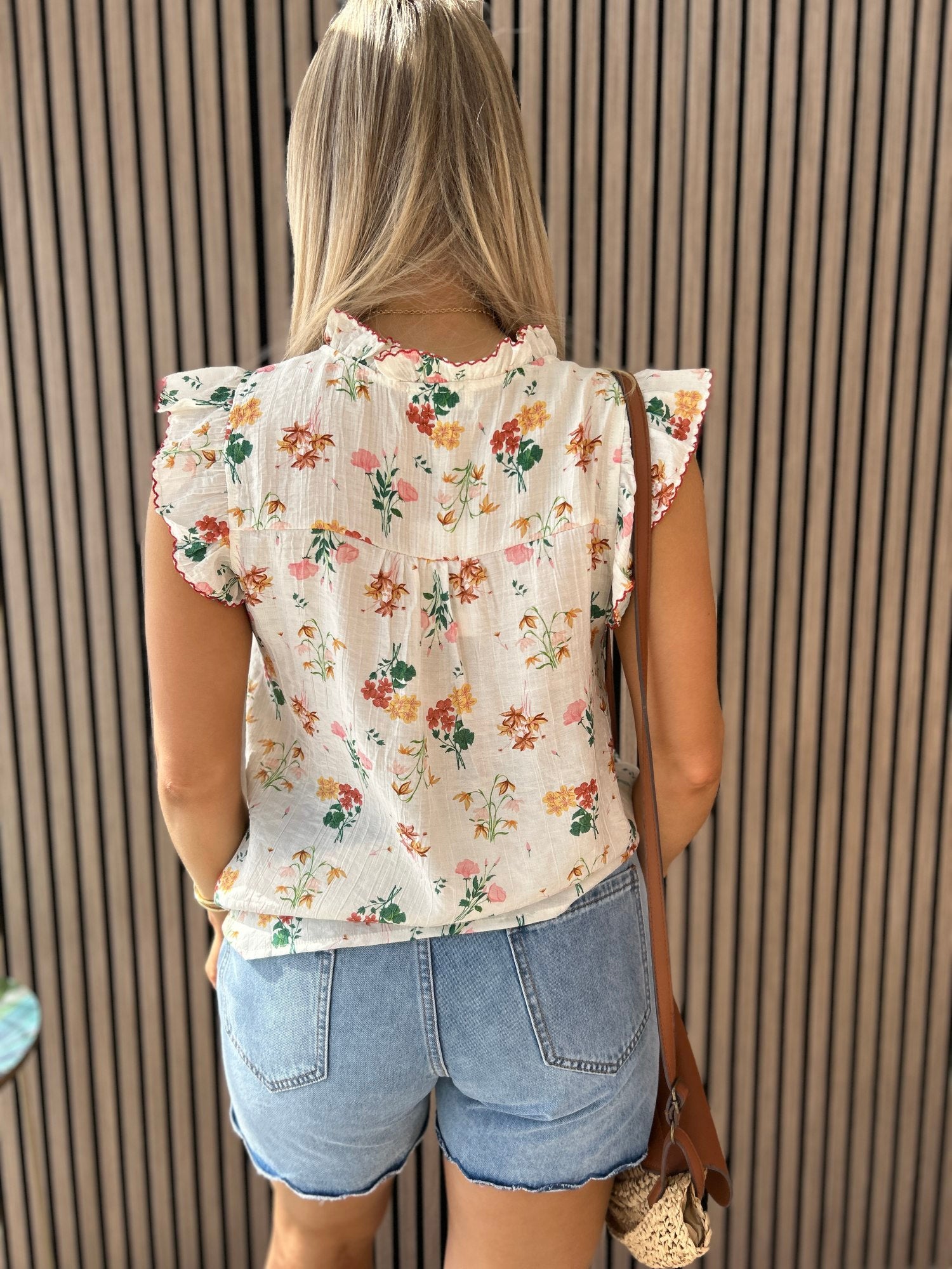 Eve Green Floral Top - Image 7