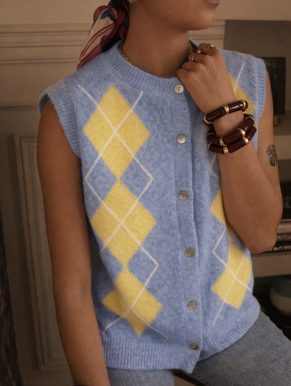 Juniper Sleeveless Cardi - Image 2