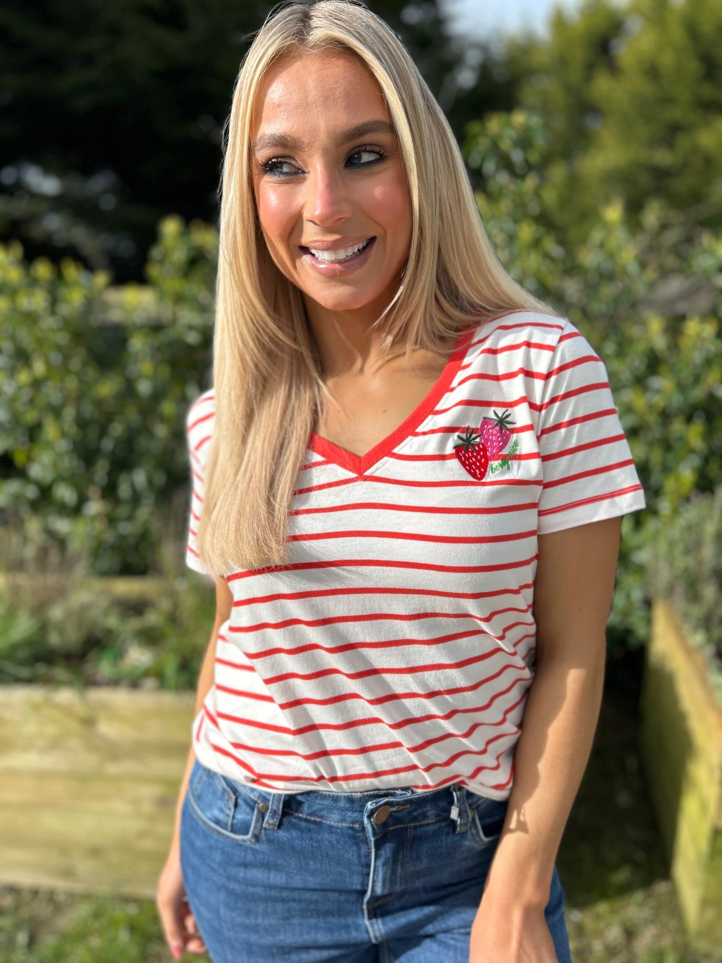 Khloe Strawberry T-Shirt