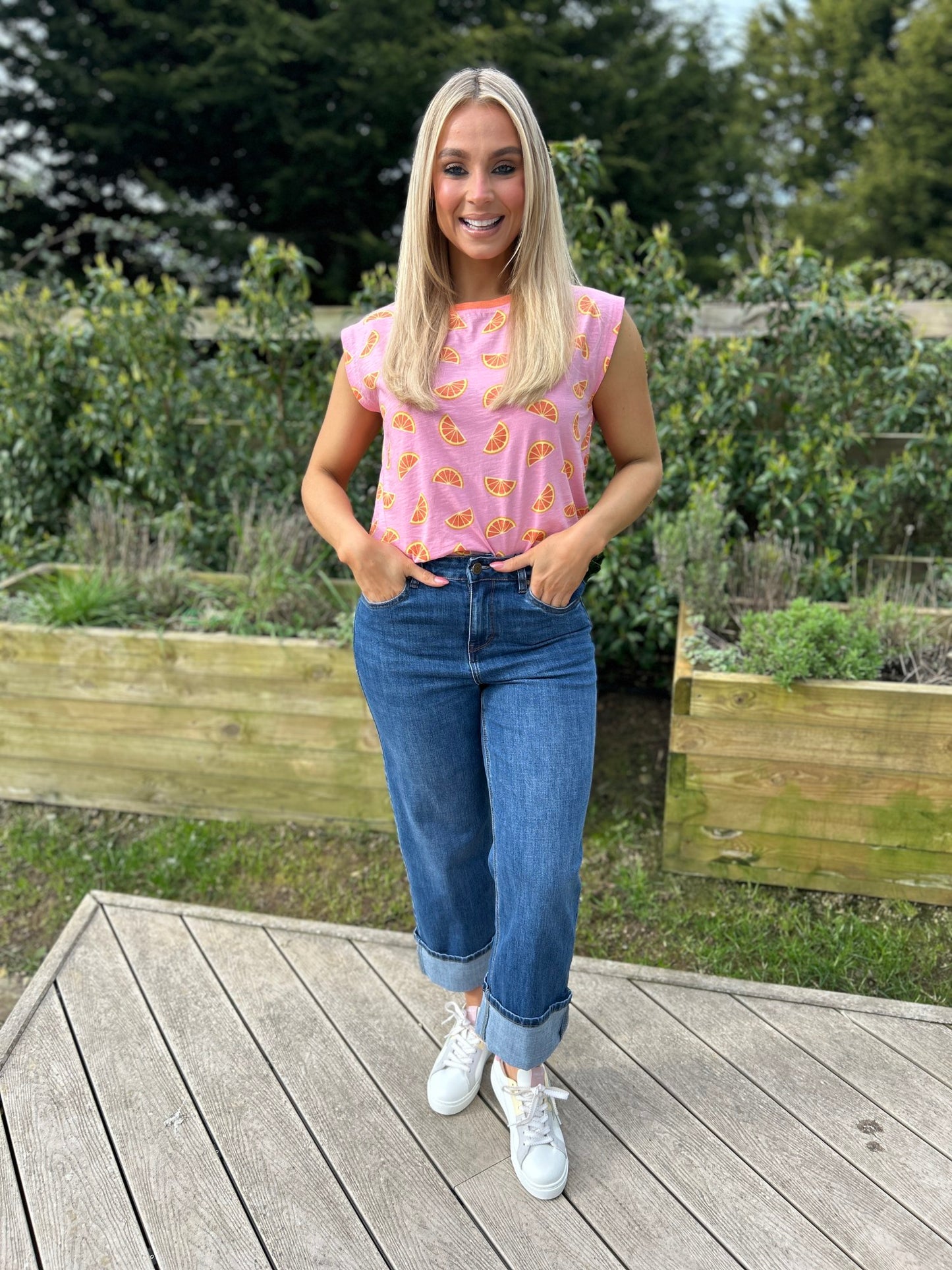 Chrissy Oranges T-Shirt - Image 4