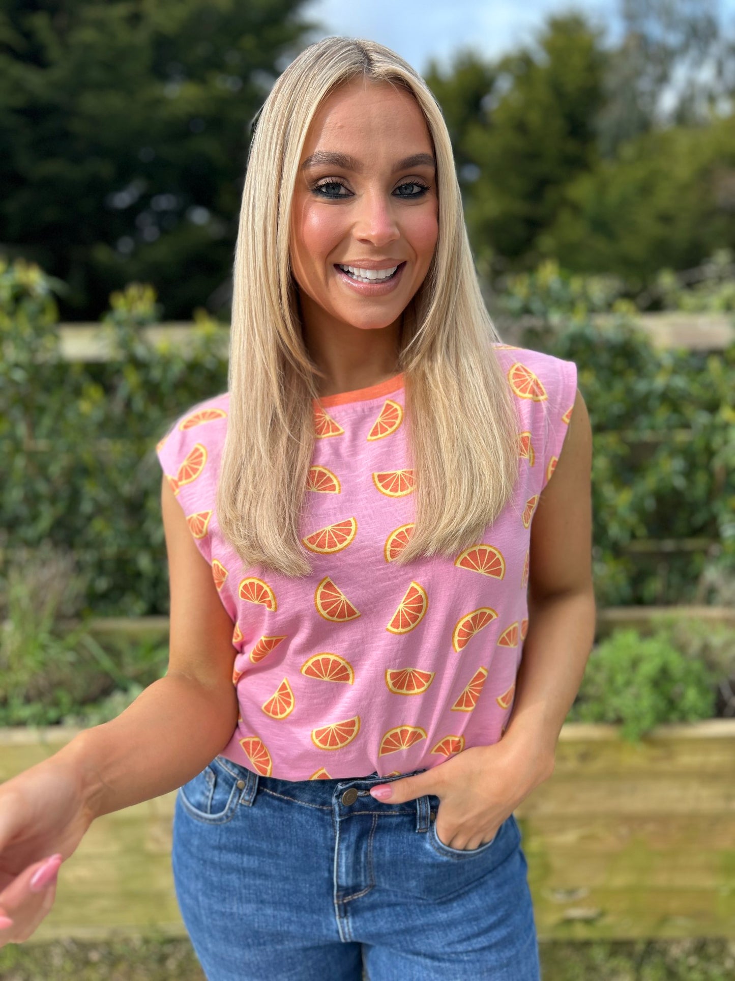 Chrissy Oranges T-Shirt - Image unknown