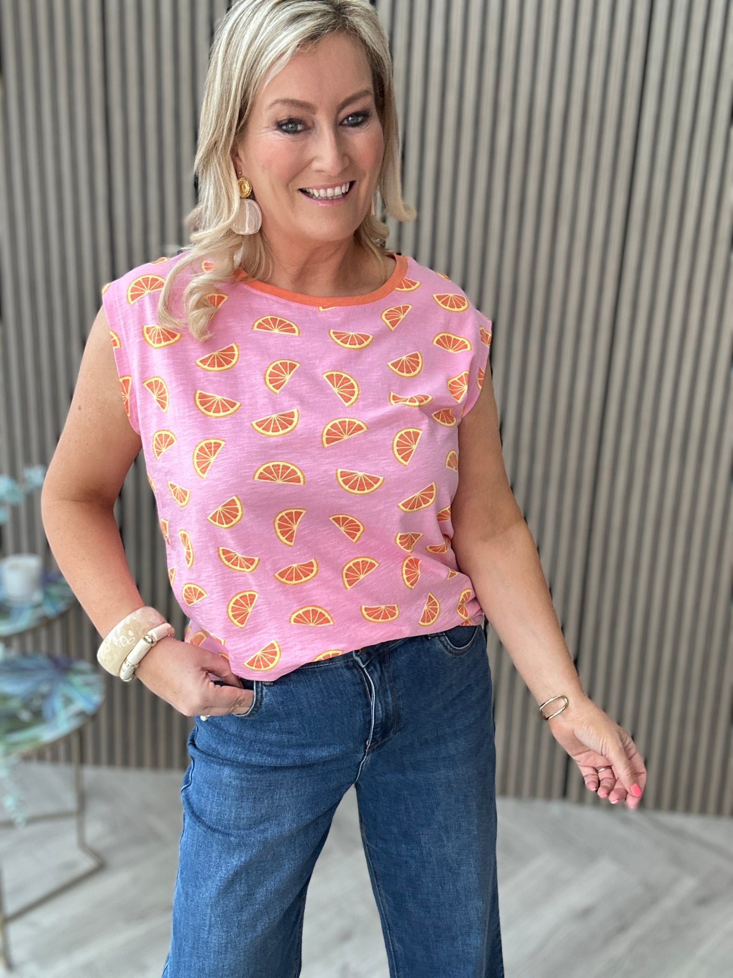 Chrissy Oranges T-Shirt - Image 9