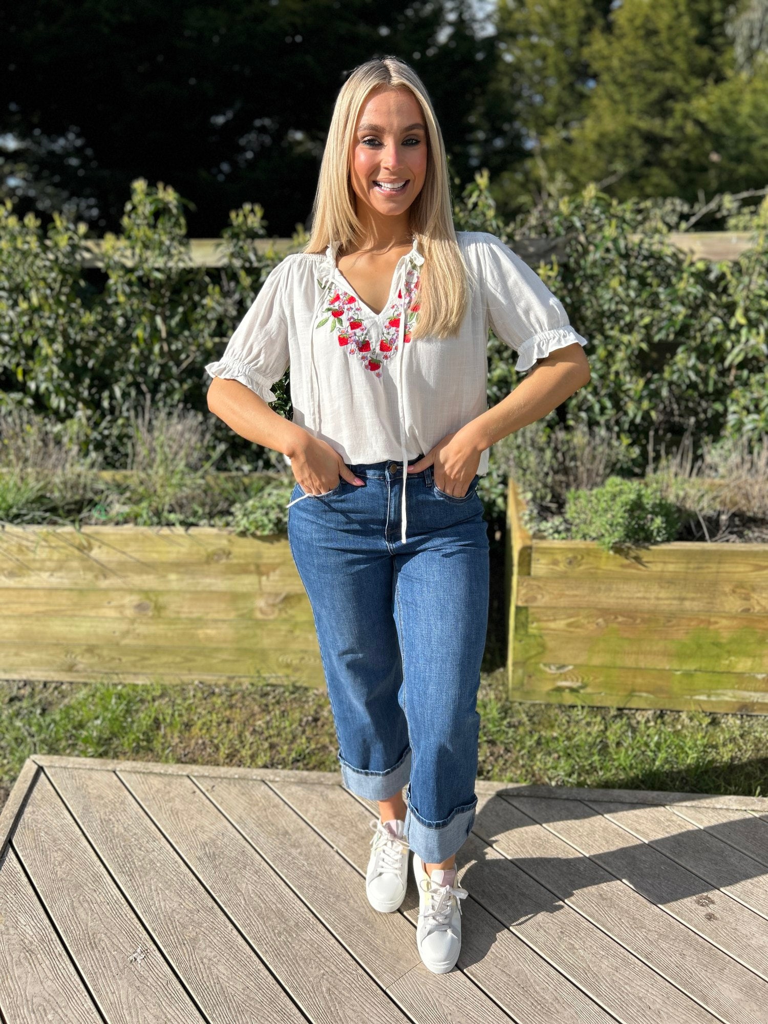Angelique Strawberry Top - Image 4