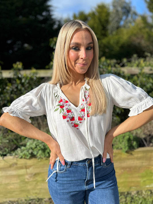 Angelique Strawberry Top - Image unknown