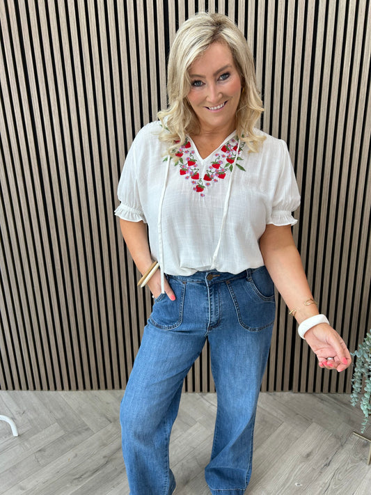 Janette Wide Leg Regular - Image 8