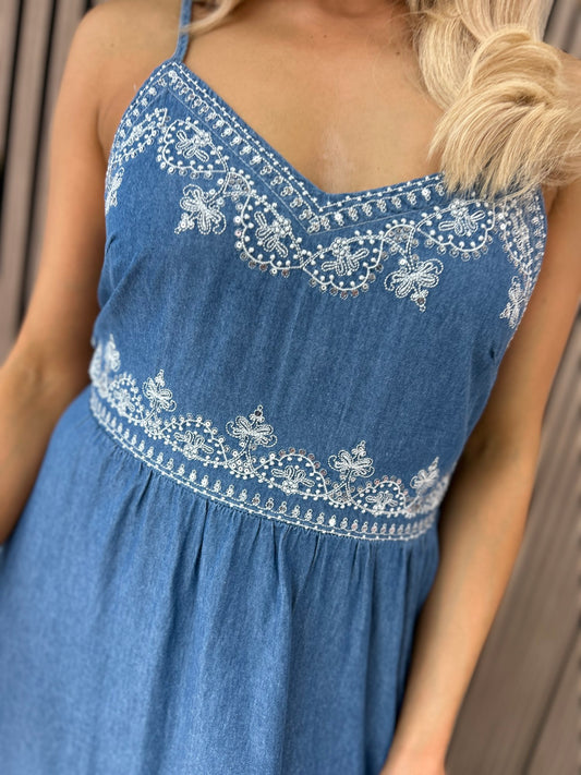 Ellie Denim Sundress - Image 10